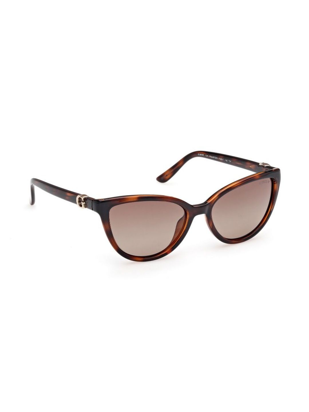 GUESS Women Brown Lens & Brown Cateye Sunglasses with-picture-35