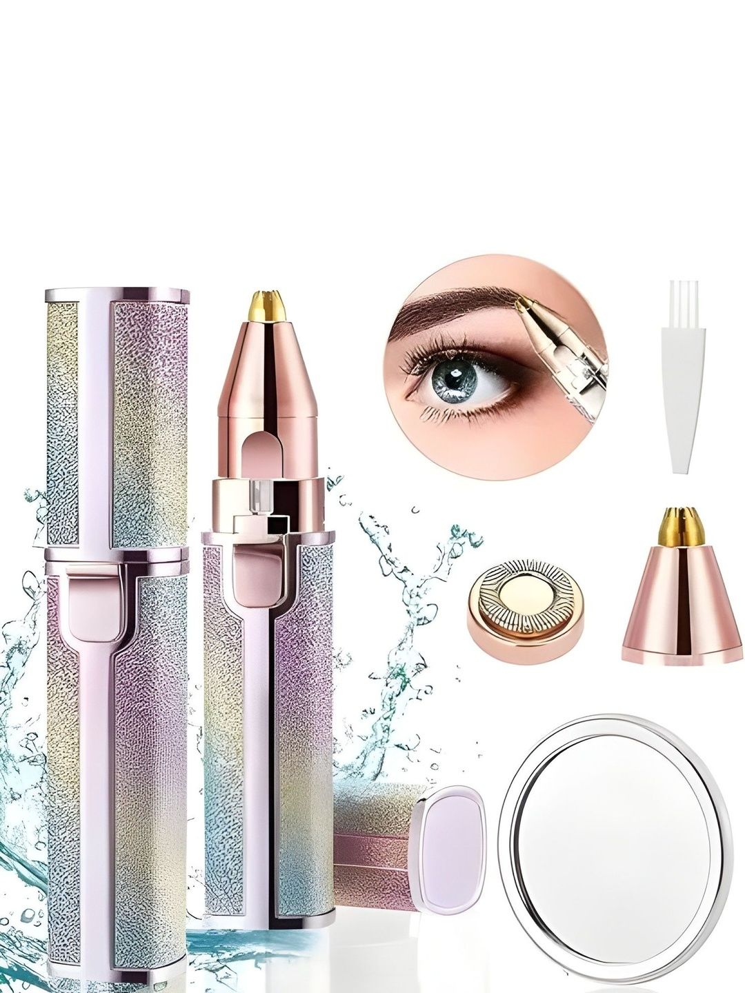 Elecsera 2-In-1 Eyebrow & Upper Lip Hair Remover