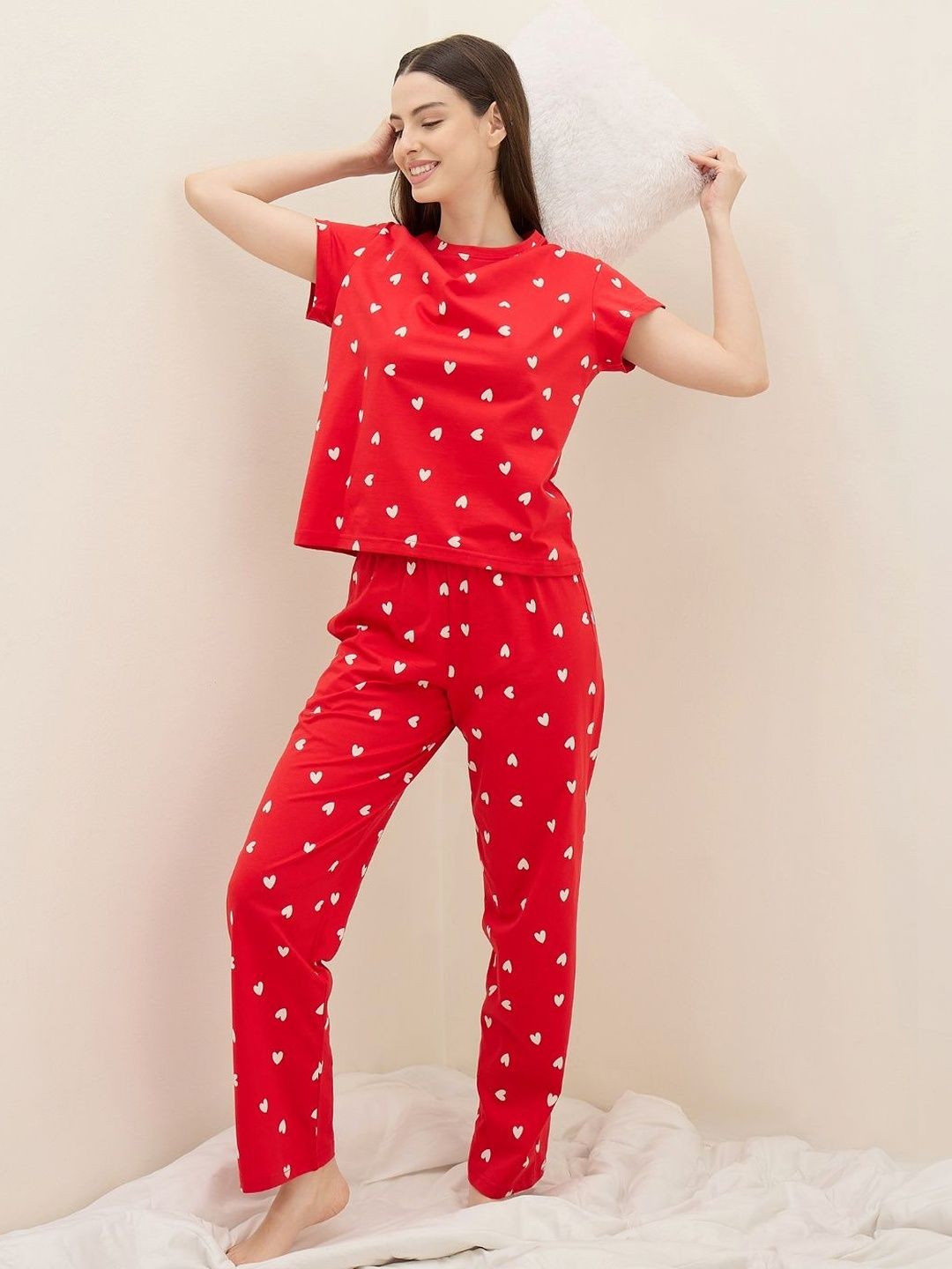 Sweet Dreams Women Printed Night suit
