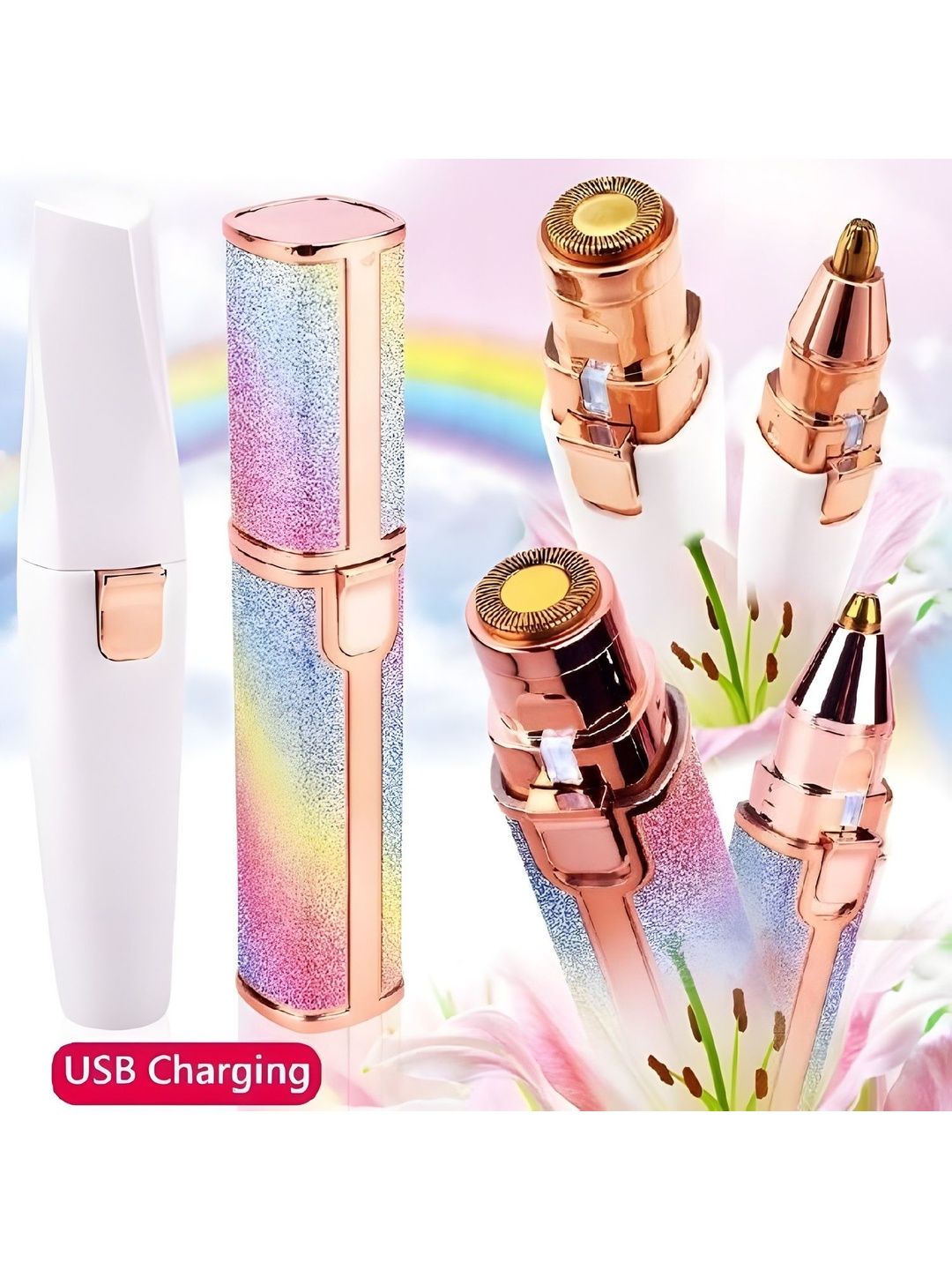 Elecsera USB Charging Eyebrow Trimmer Pen-image-12