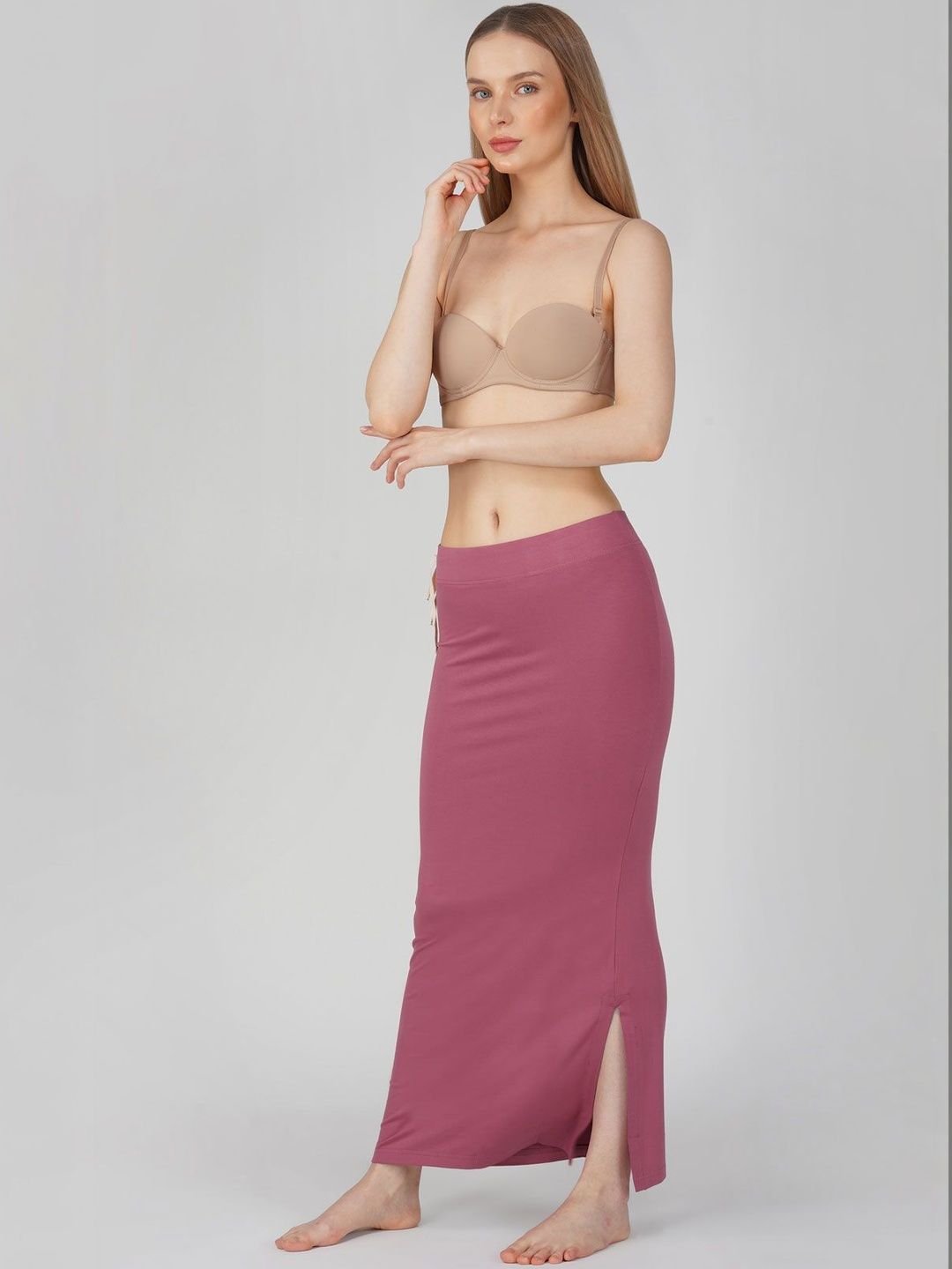 B BLUBERYL - Comfort Inside Out Mid-Rise Saree Shapewear-picture-22