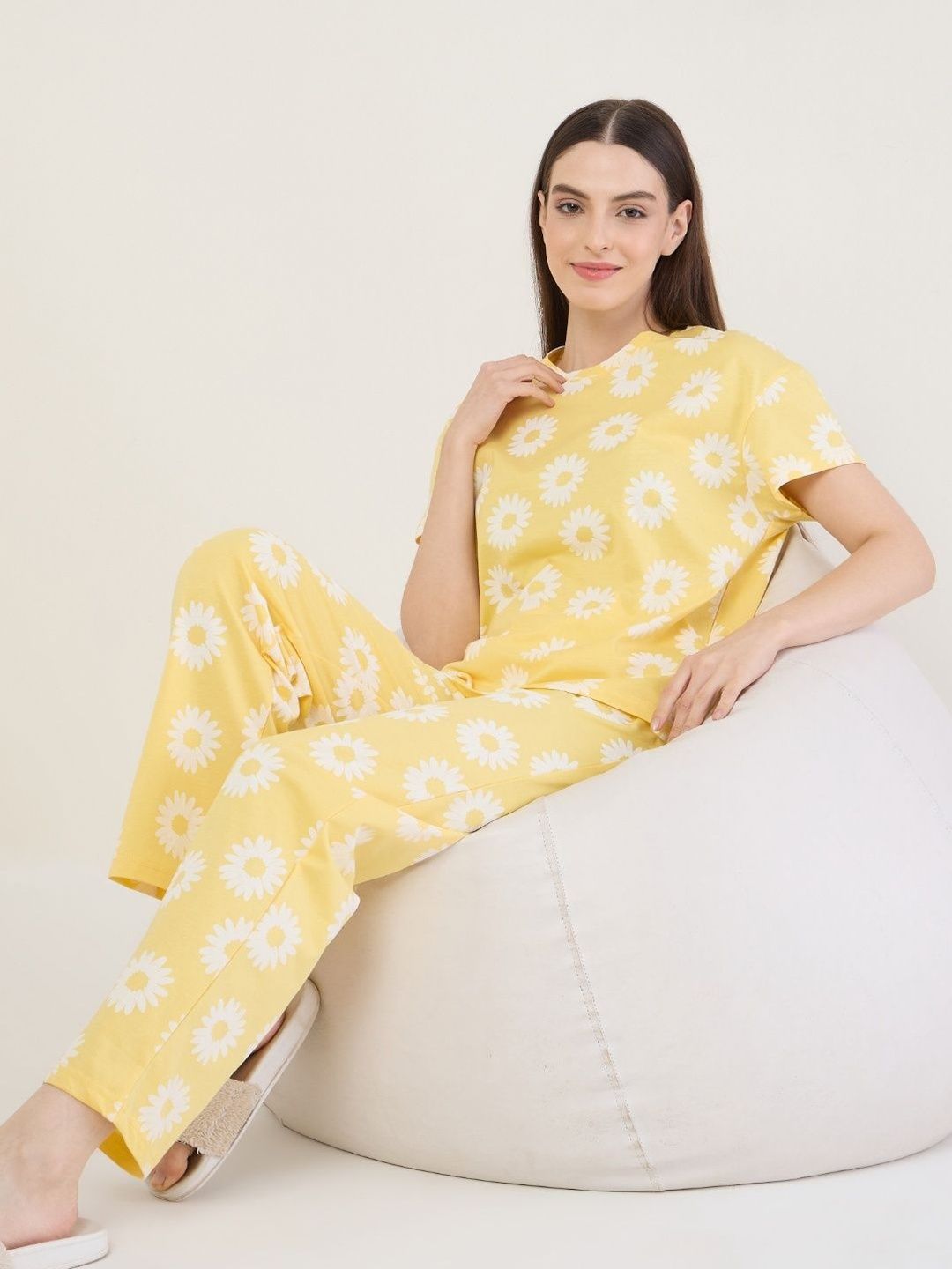 Sweet Dreams Women Printed Night suit-picture-38