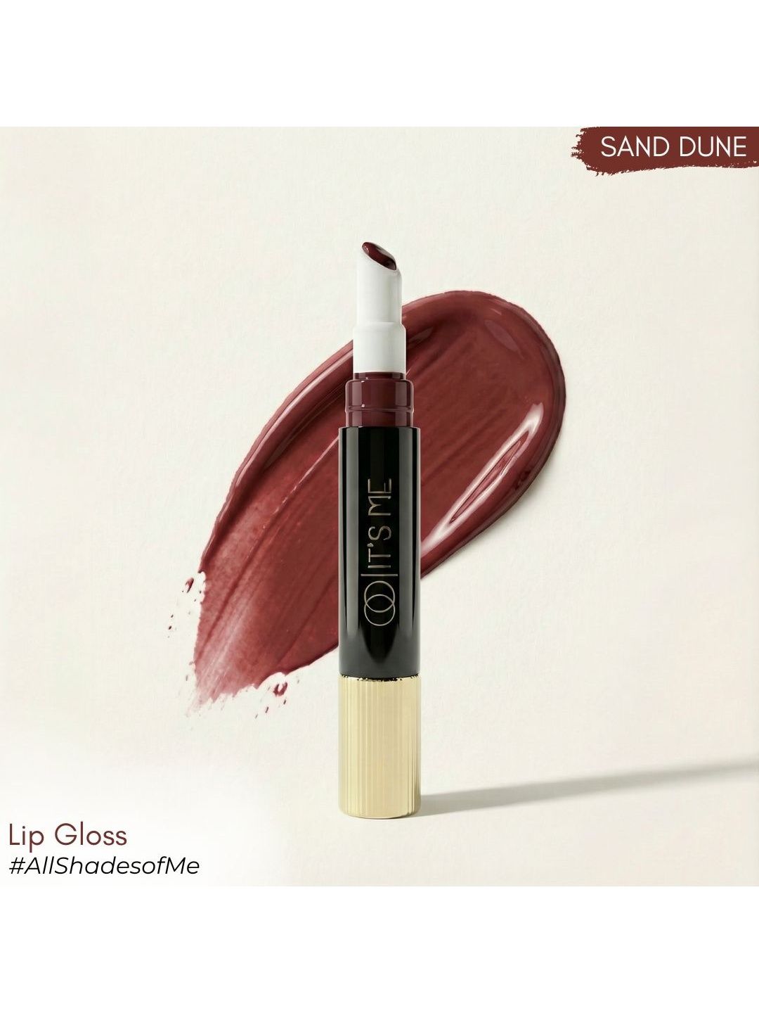 IT's ME Non Sticky & Weightless Lip Gloss With Shea Butter - 3.5 g - Sand Dune-image-33