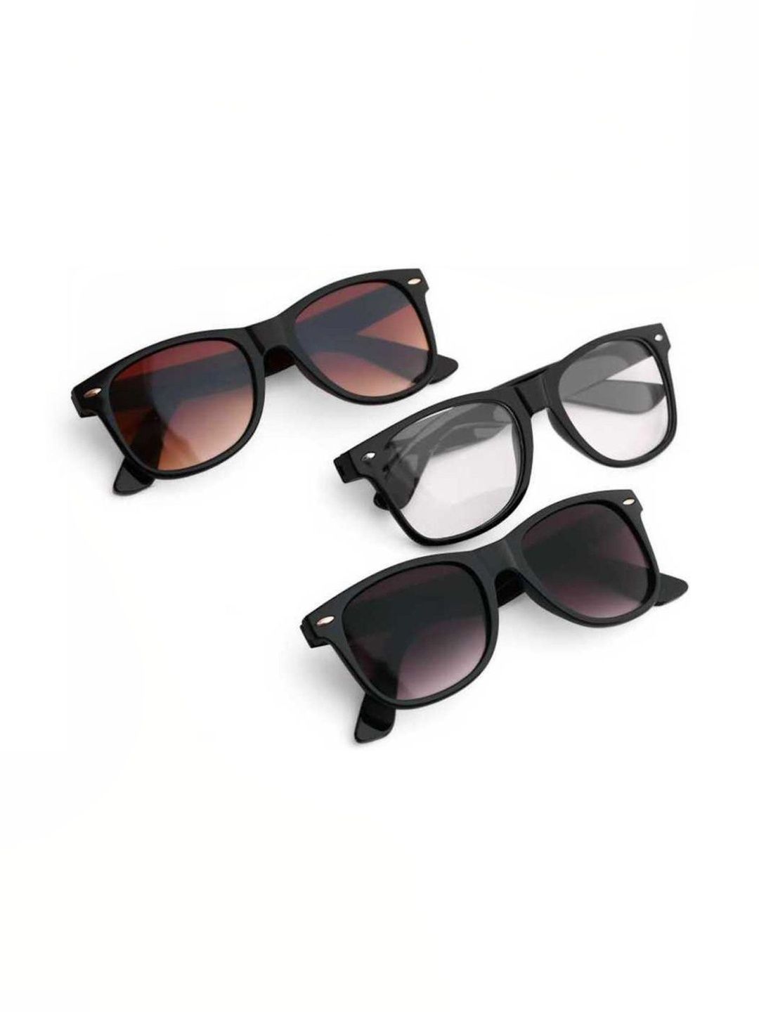 Elligator Men Black Lens & Black Square Sunglasses with-picture-40