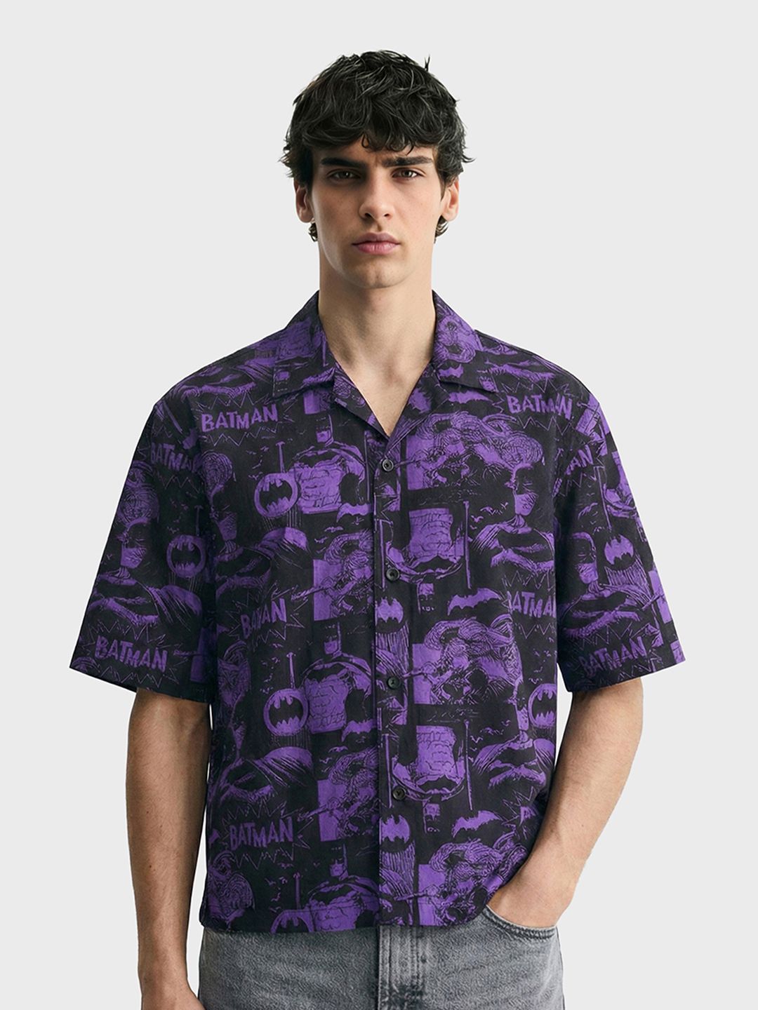 The Indian Garage Co Men Boxy Printed Casual Shirt-picture-14
