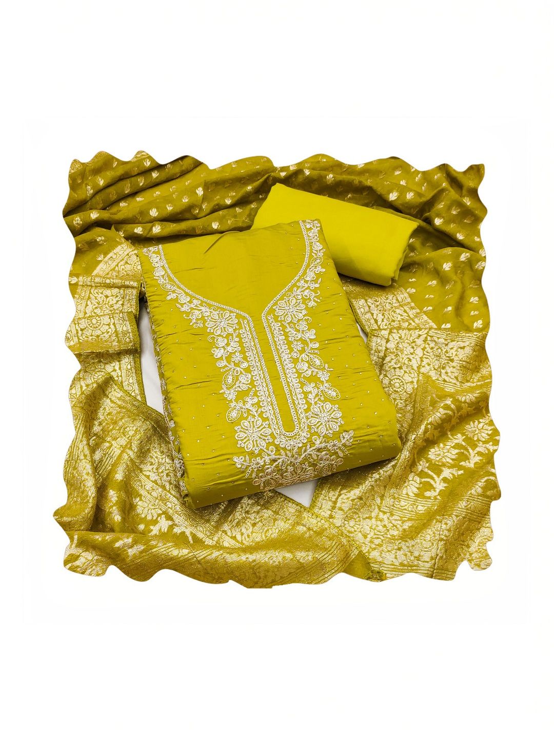 MANVAA Embroidered Unstitched Dress Material-picture-27