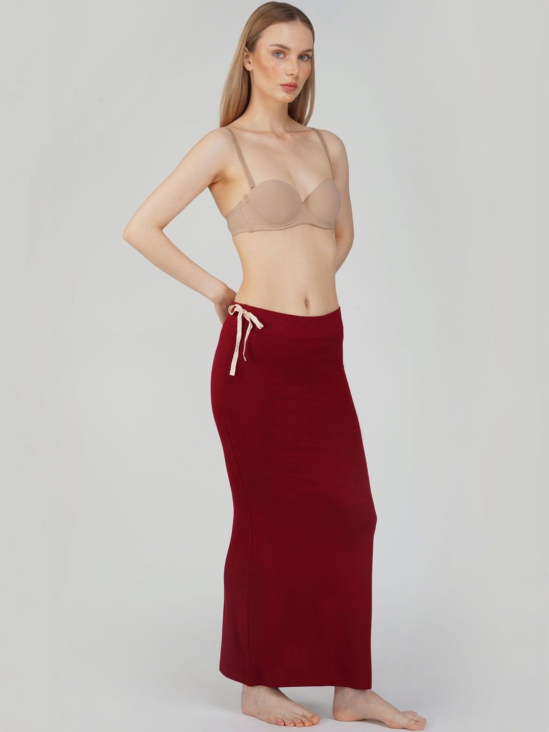 B BLUBERYL - Comfort Inside Out Mid-Rise Saree Shapewear-picture-34