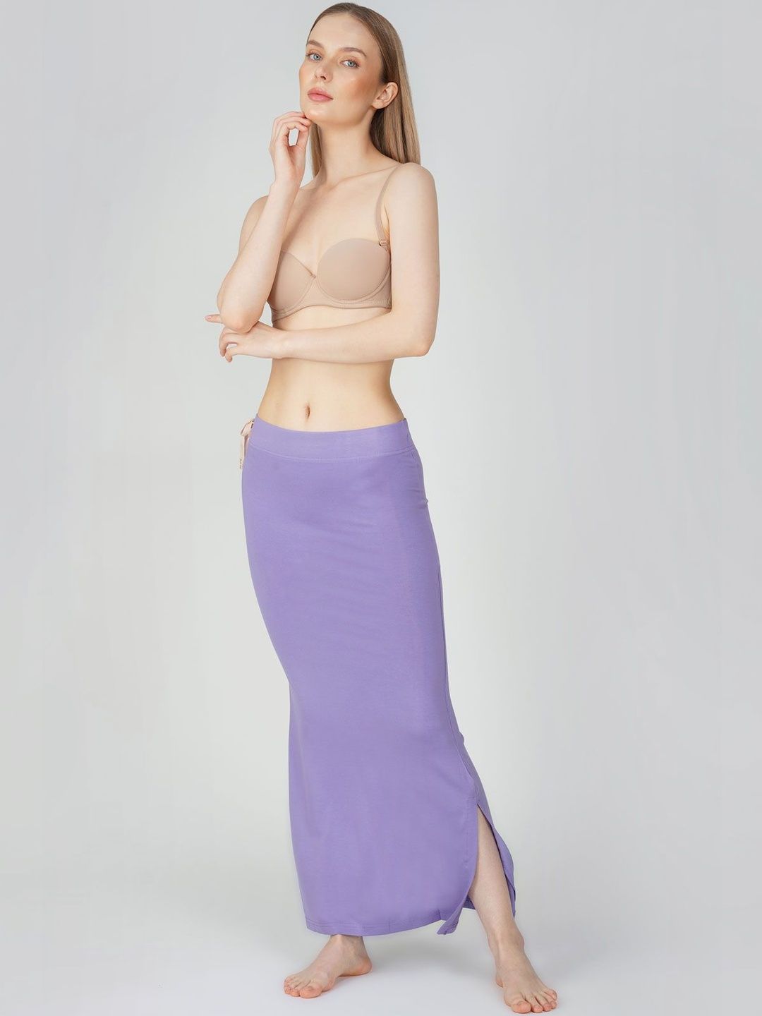 B BLUBERYL - Comfort Inside Out Mid-Rise Saree Shapewear-picture-57