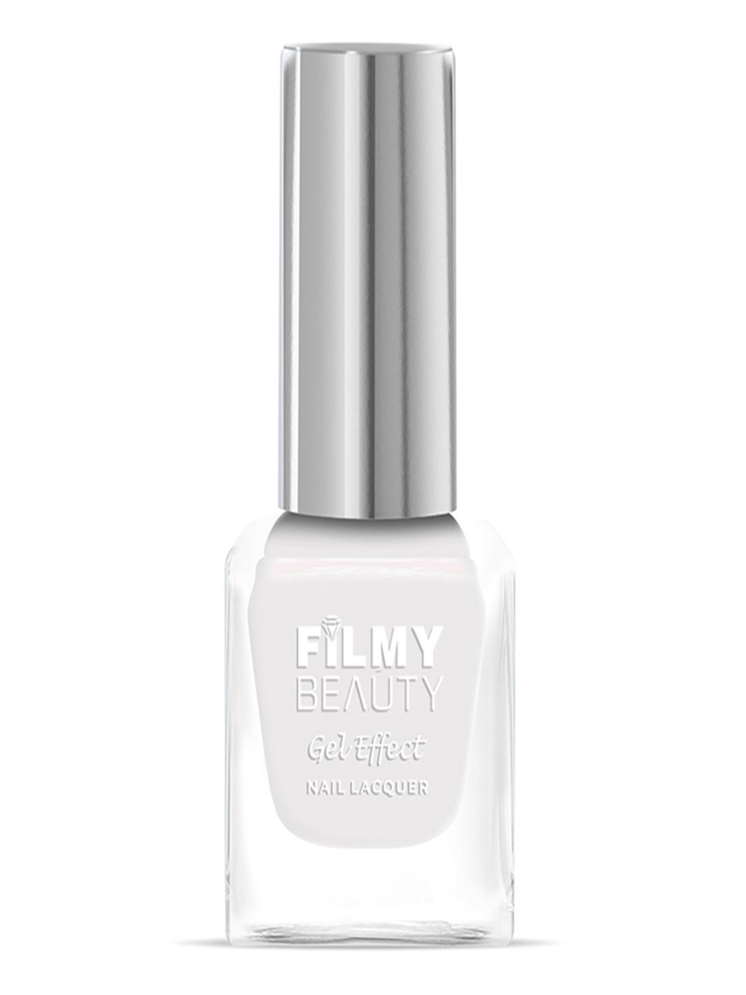 FILMY BEAUTY Gel Effect Nail Lacquer - 10 ml -White Luster 35-picture-37