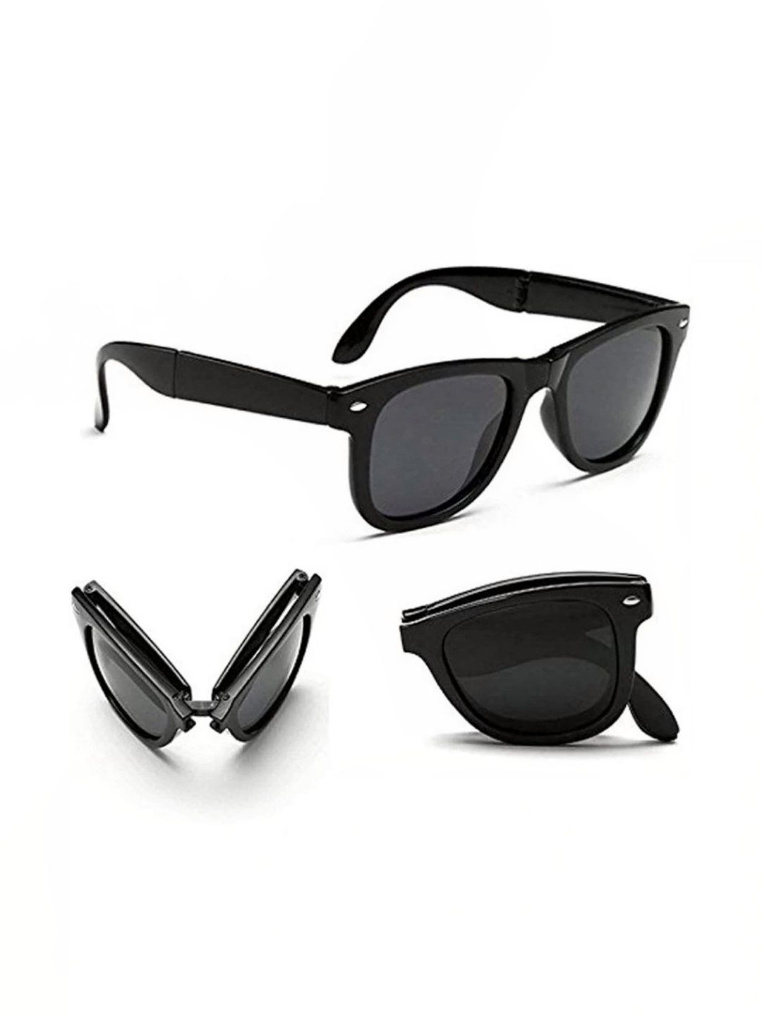 Elligator Men Black Lens & Black Square Sunglasses with-picture-40