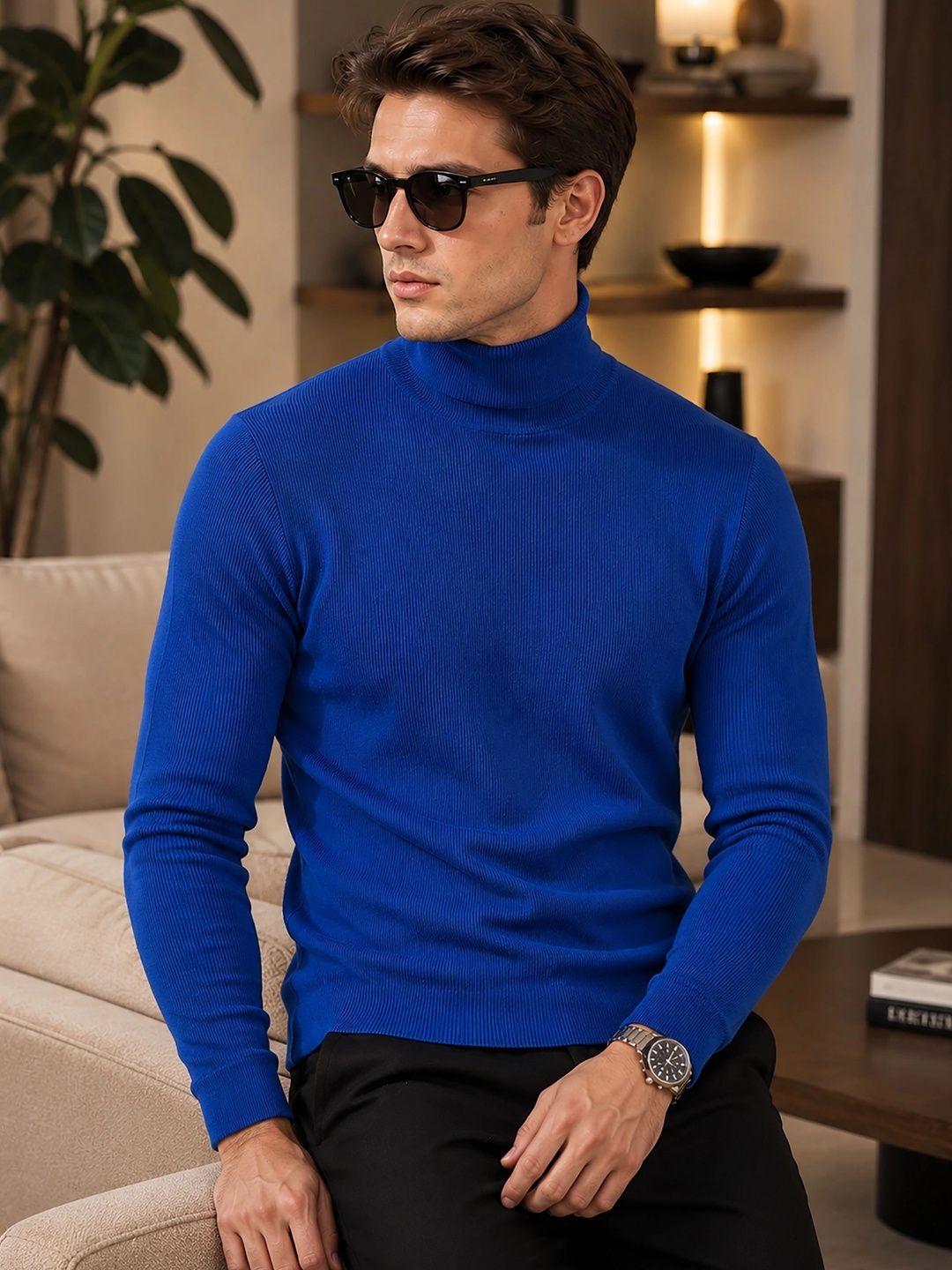 MaverIQ Men Ribbed Pullover-picture-57