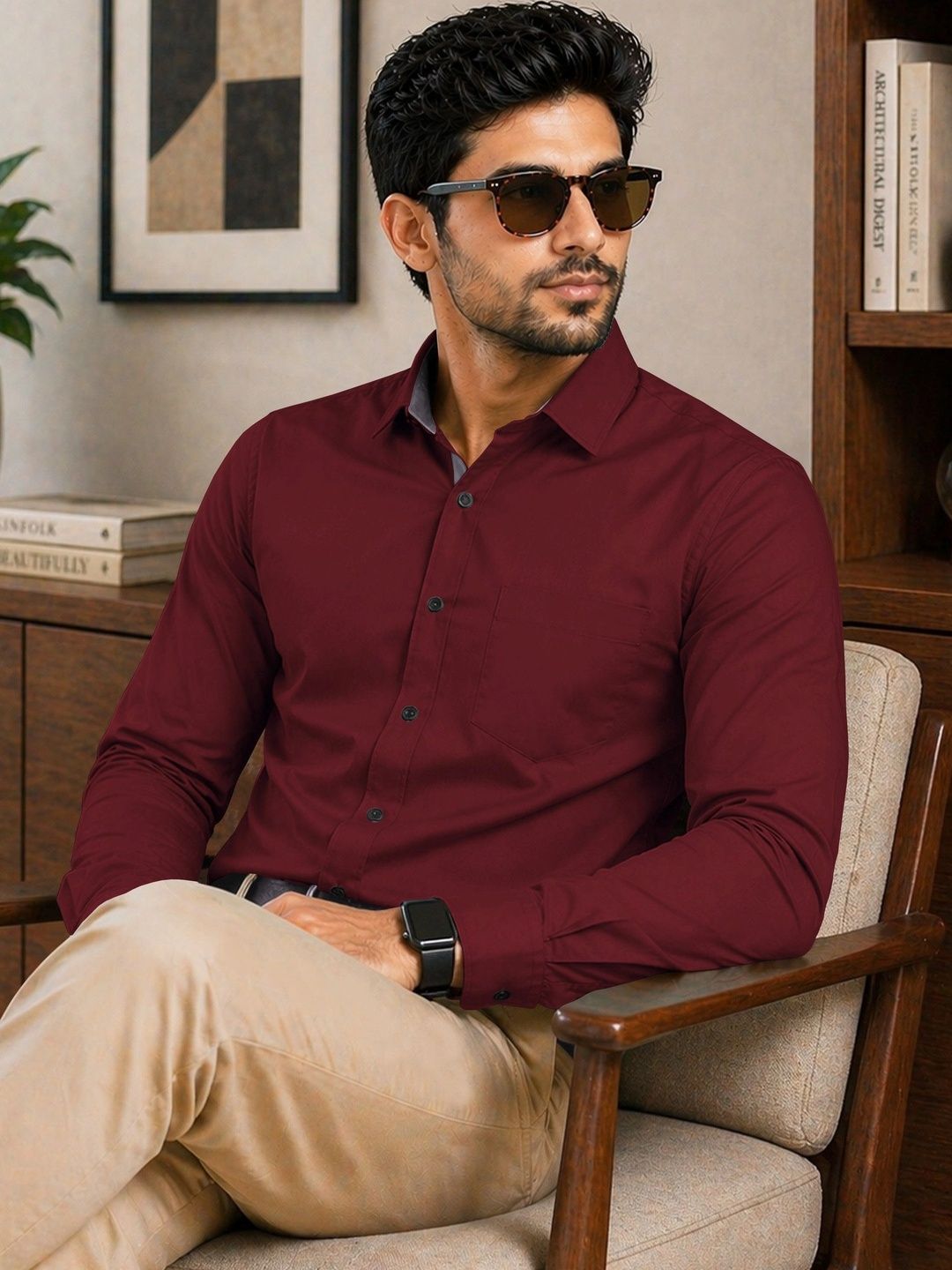 Yellow Dash Men Standard Casual Shirt-picture-20
