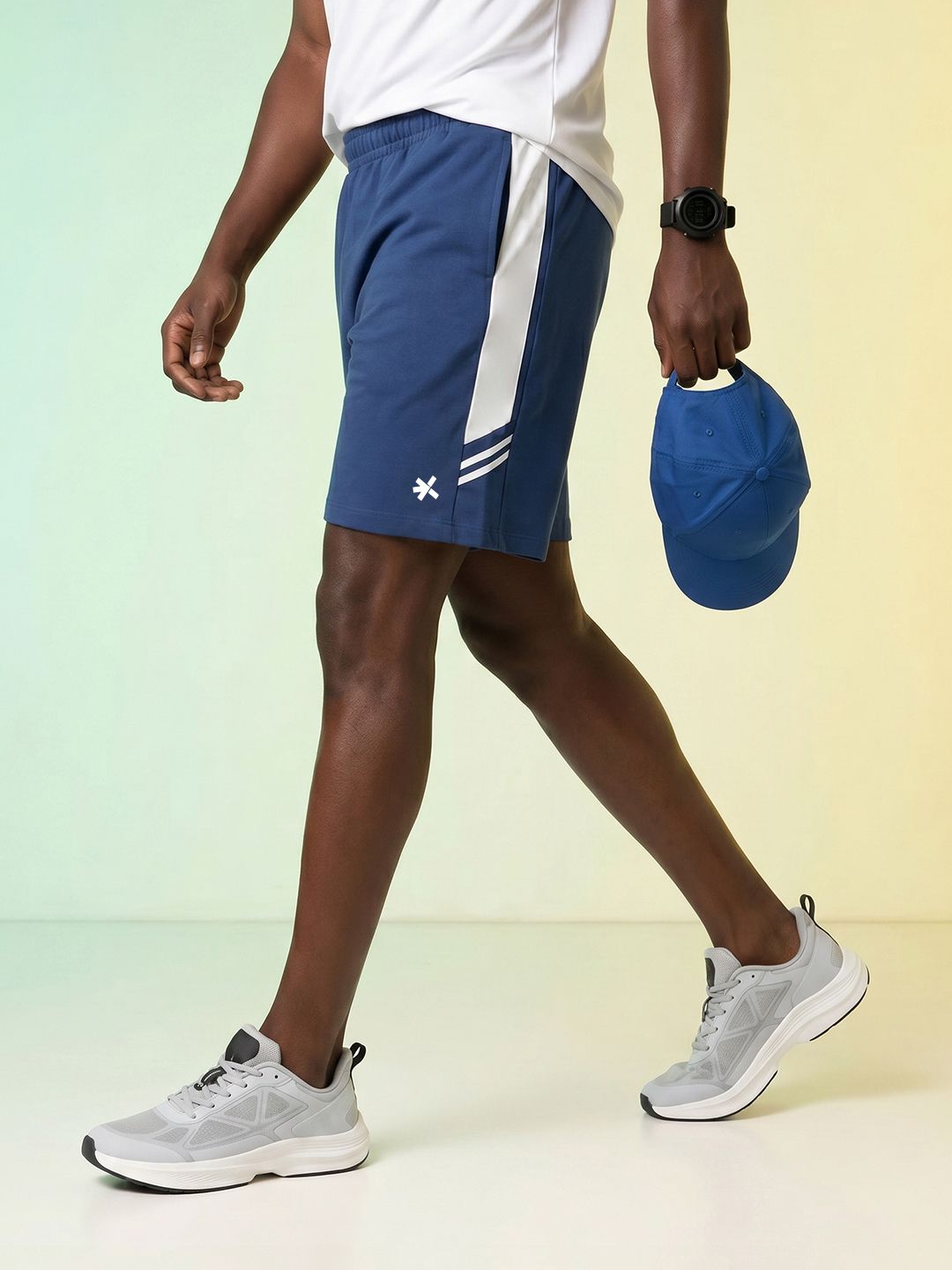 HRX by Hrithik Roshan Men Colourblocked Shorts-picture-45
