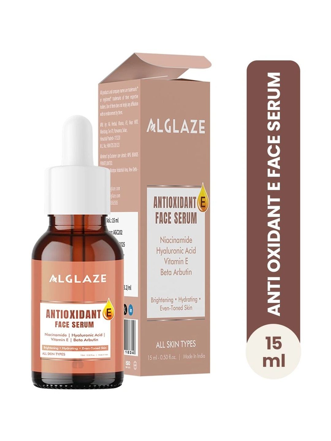 ALGLAZE Set Of 5 Antioxidant E Face Serum - 15 ml Each-picture-23