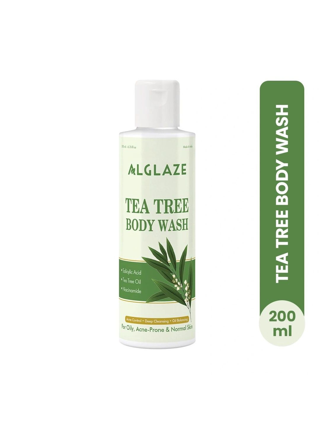 ALGLAZE Tea Tree Body Wash - 200 ml-picture-47