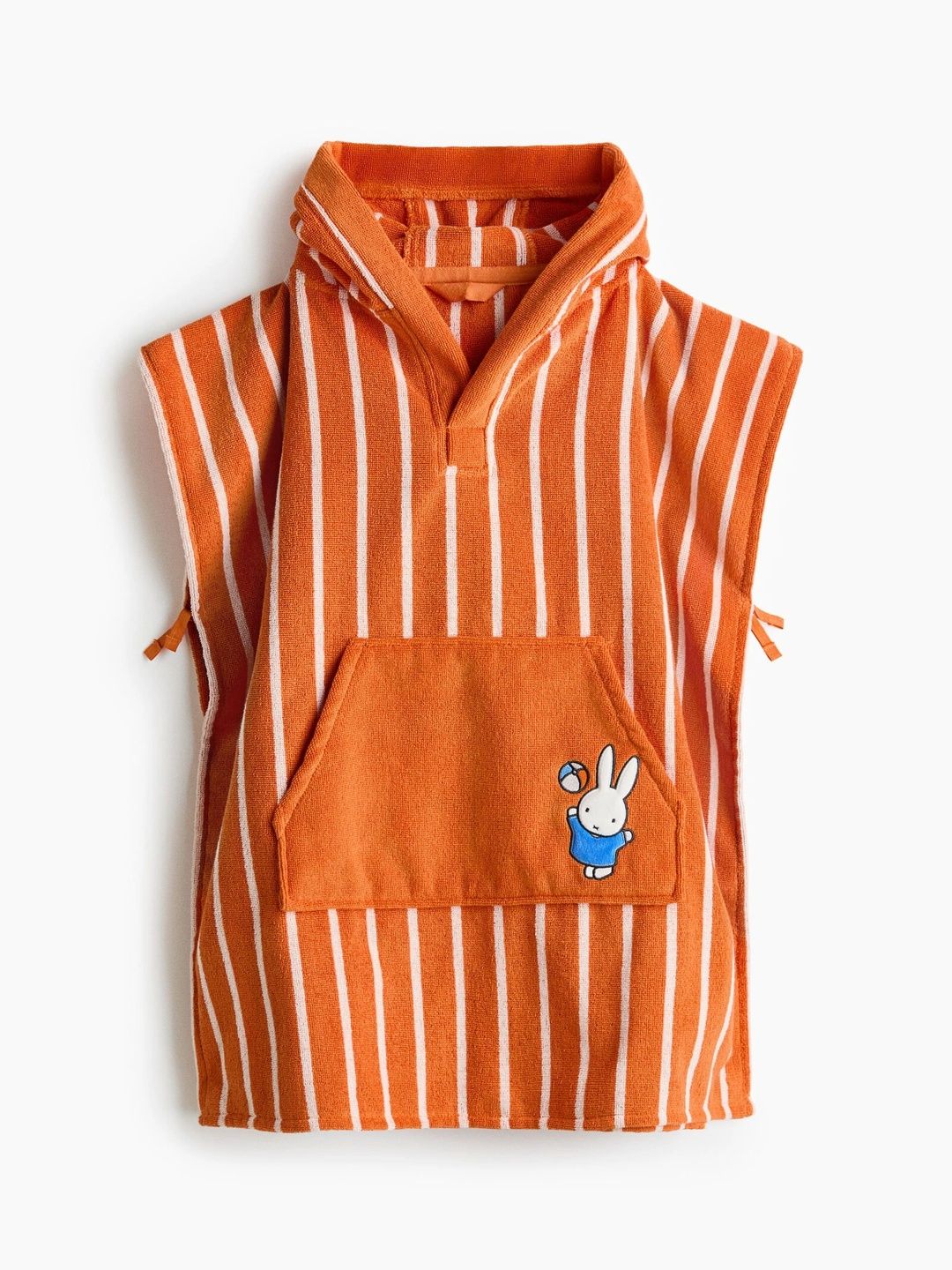 H&M Orange Striped Bath Towel-image-29
