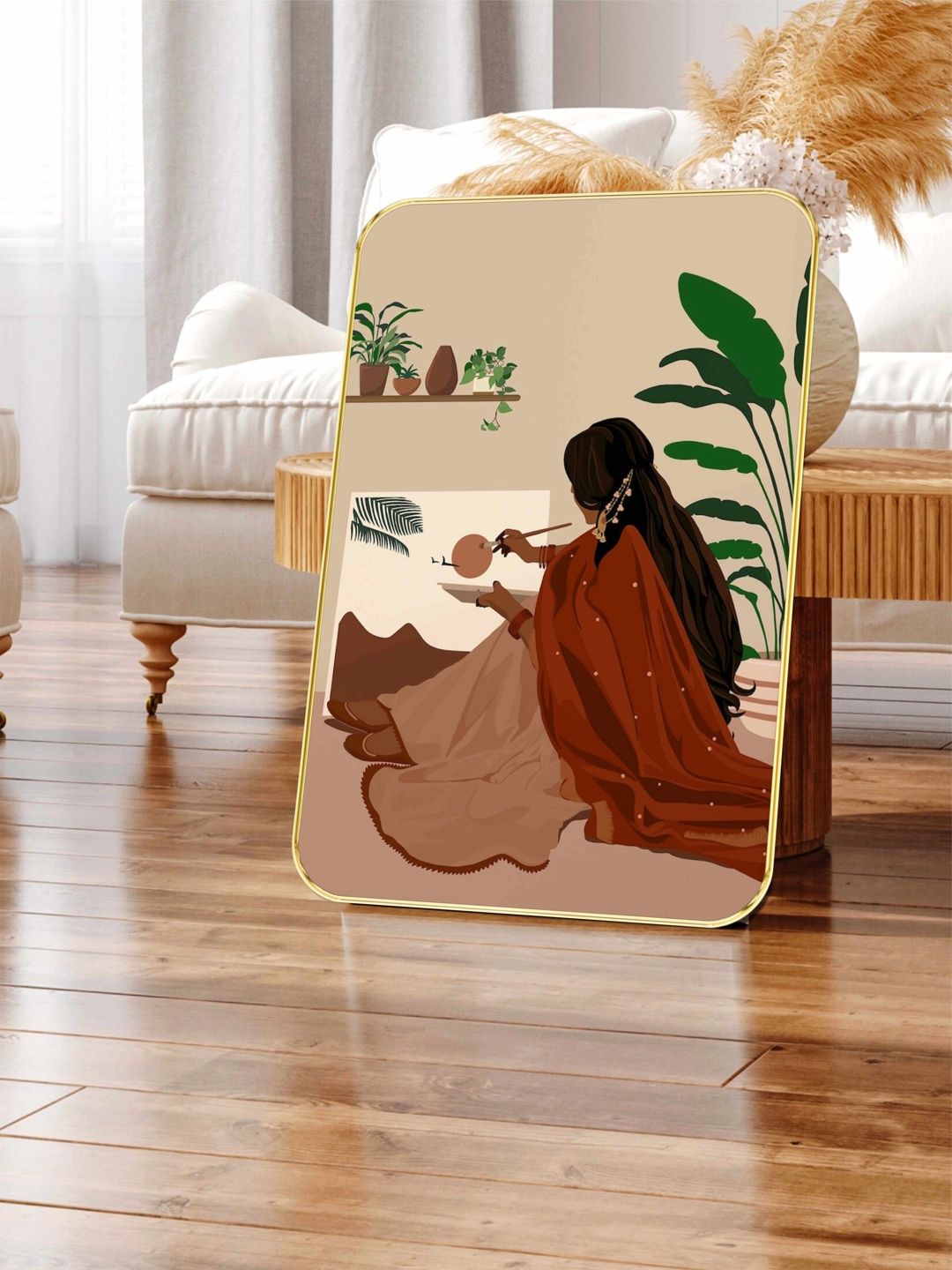 Myntra Elegant Homes Multicoloured MDF Other Wall Paintings-picture-26