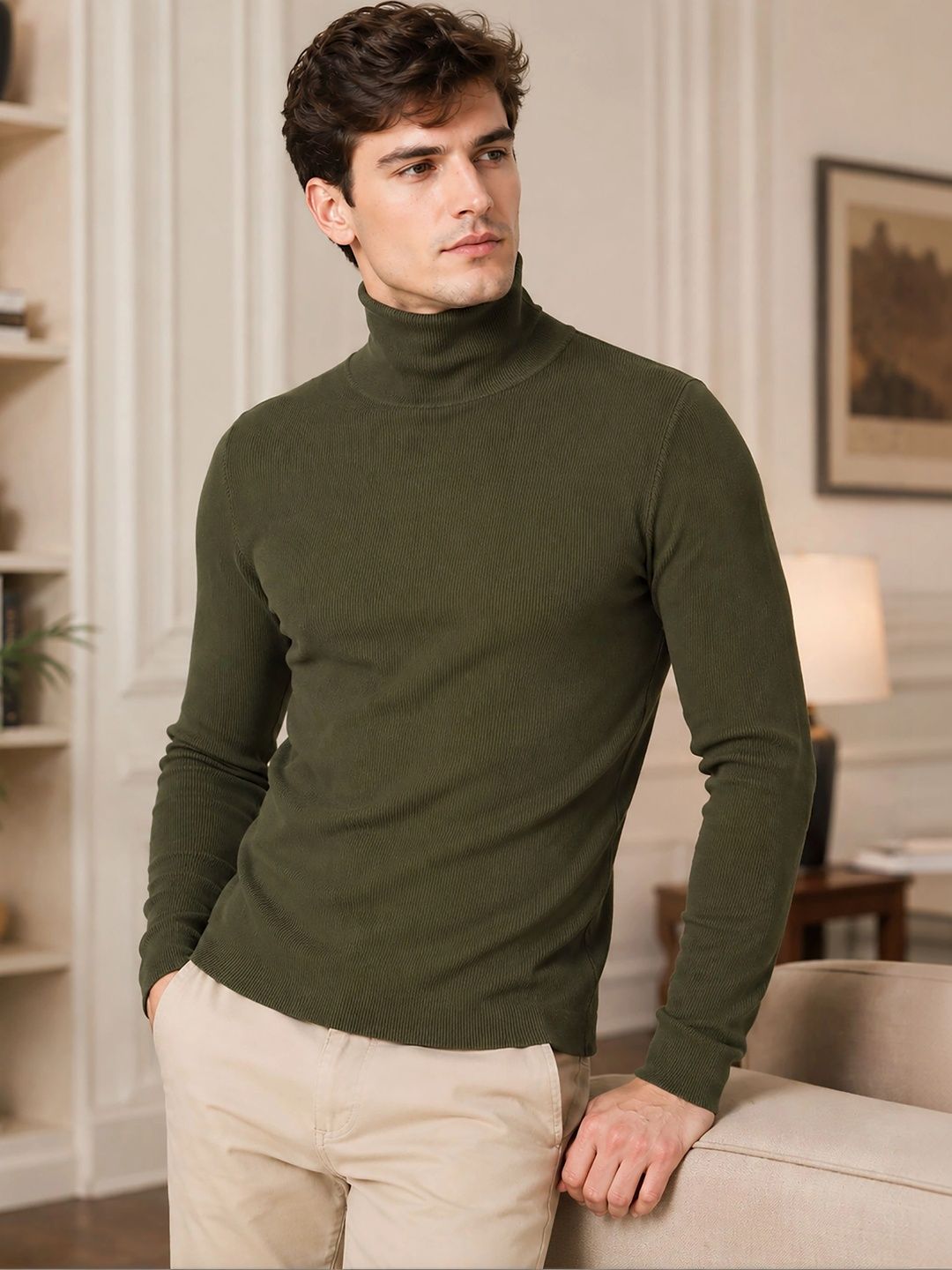 THE BEETEL HOUSE Men Ribbed Pullover-image-21