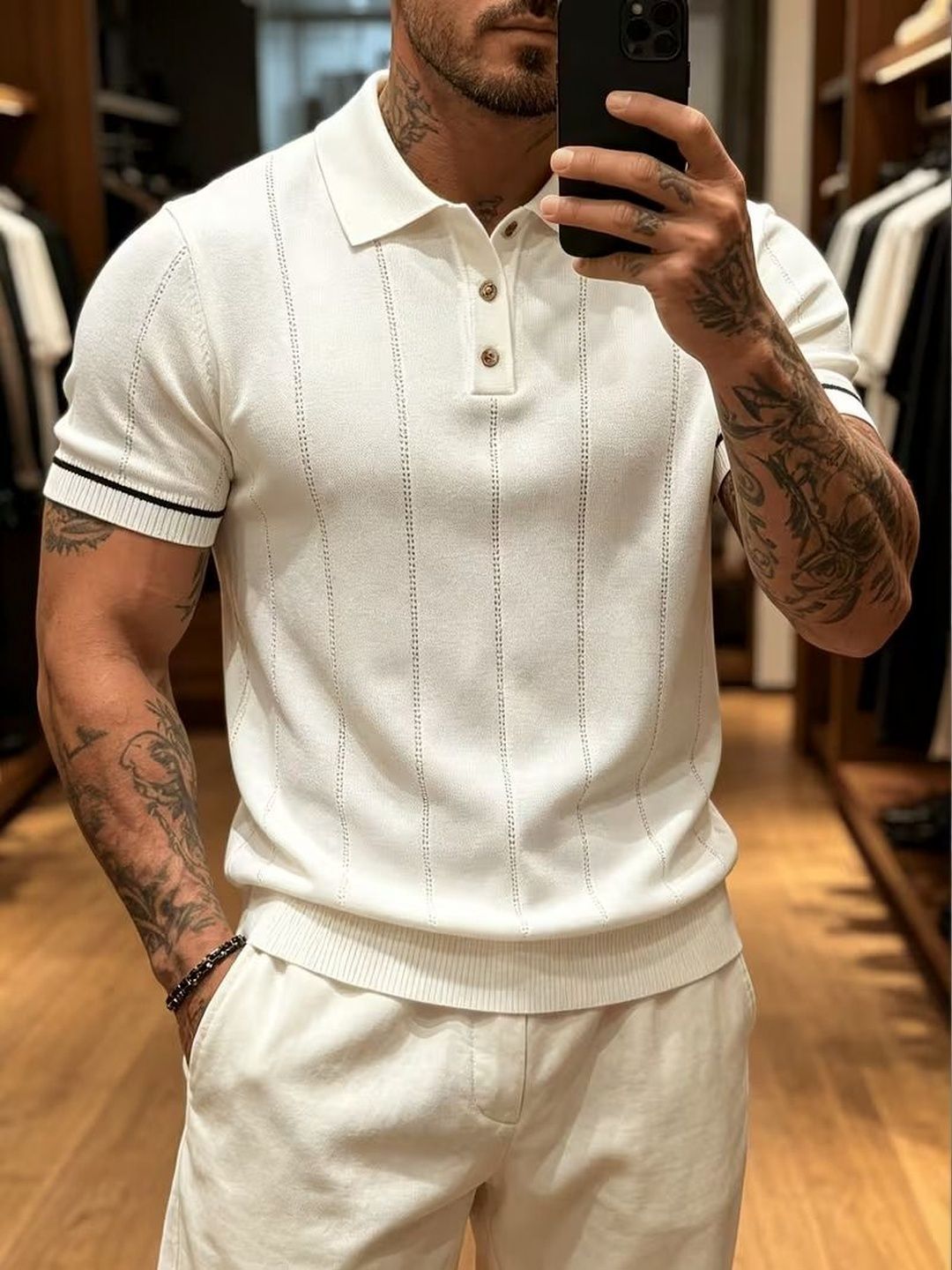 FABRIPPLE Men Polo Collar T-shirt-picture-33