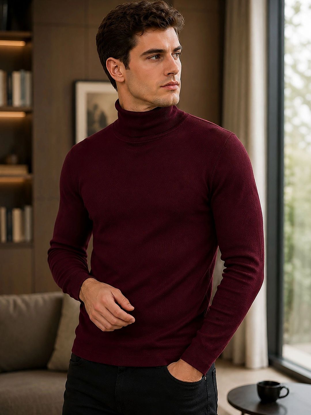 SZN Men Ribbed Pullover-picture-48