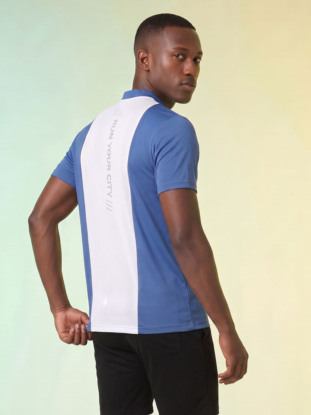 HRX by Hrithik Roshan Typography Printed Henley Neck Running T-shirt-picture-19