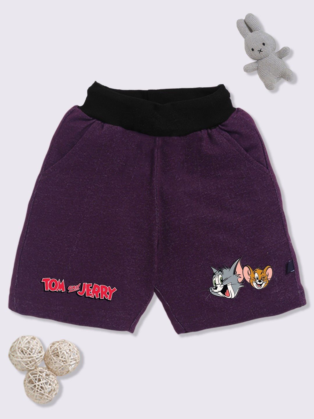YK X Minute Mirth Boys Printed Tom & Jerry Shorts-picture-30