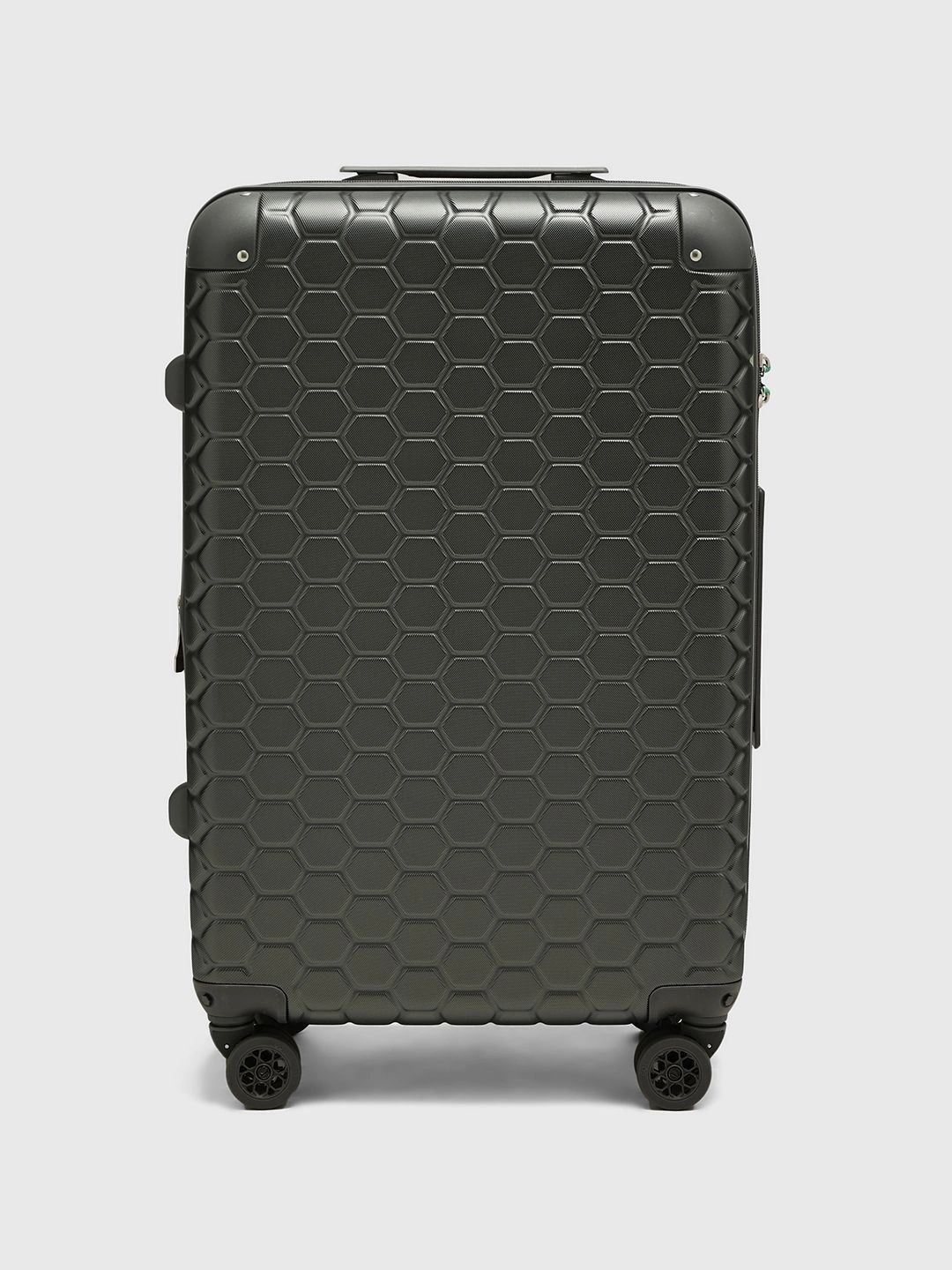 CARPISA ITALIA Gotech Green Geometric Design Hard Sided Medium Trolley Bag-picture-50