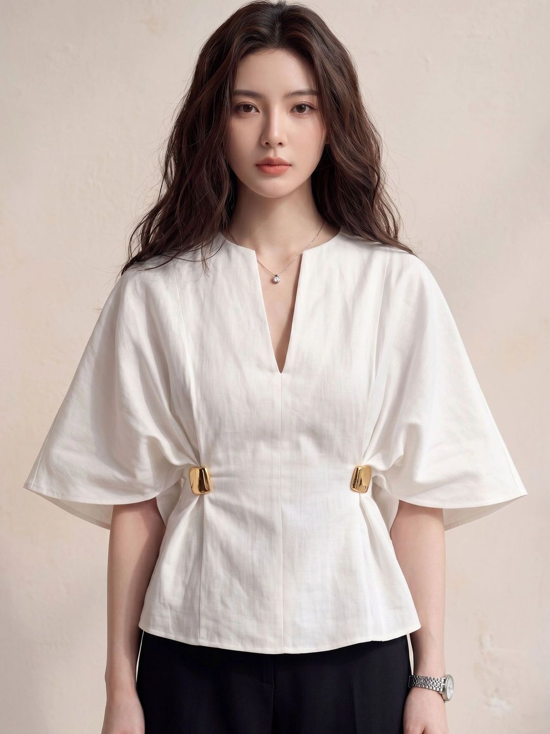 ATELIER REBEL Batwing Sleeve Top-image-3
