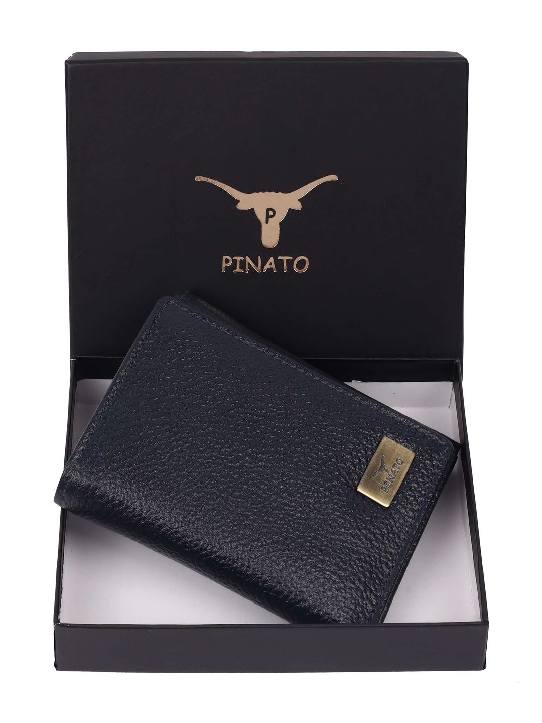 PINATO Men Textured Leather Two Fold Wallet-picture-37