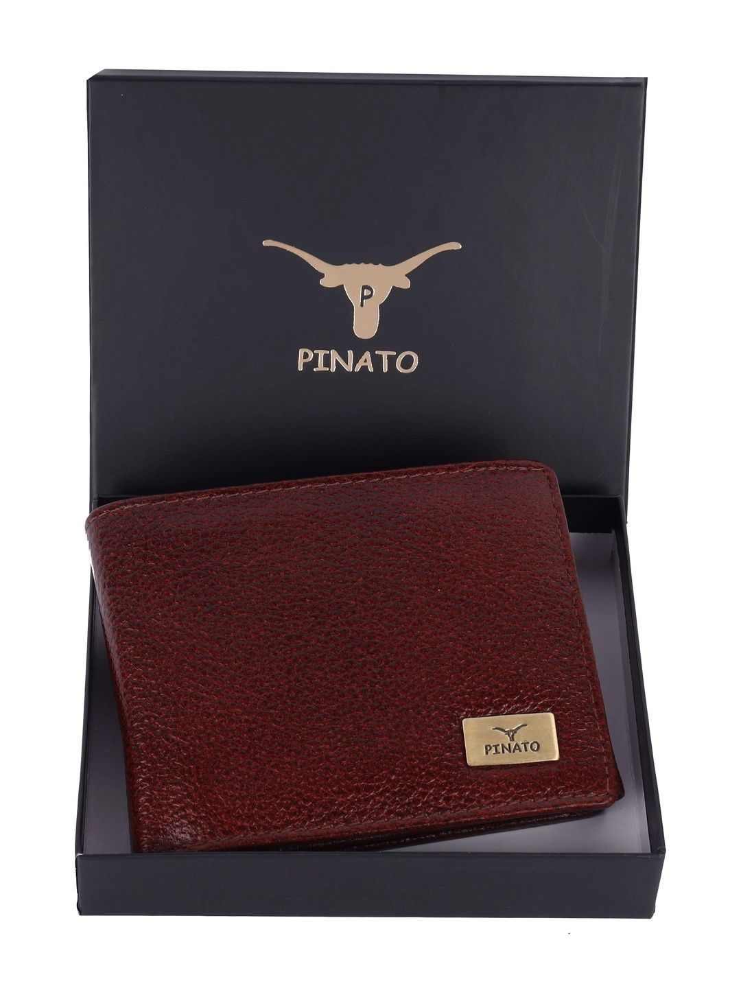PINATO Men Textured Leather Two Fold Wallet-picture-39