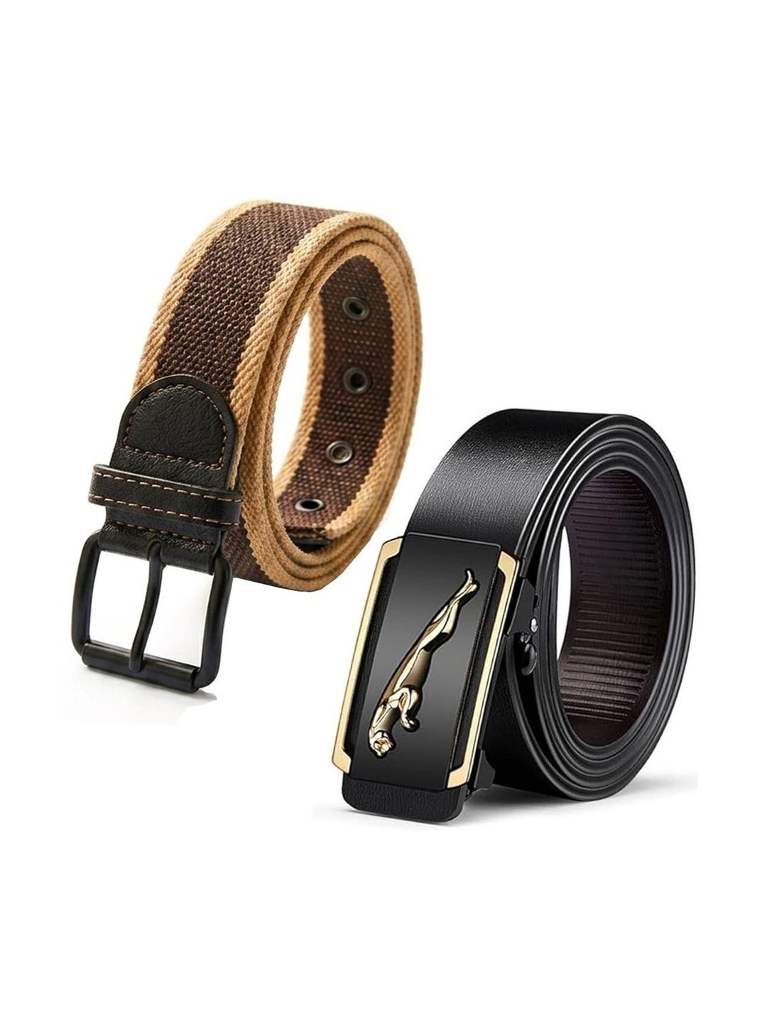 Elligator Men Striped 2 Belt-picture-12