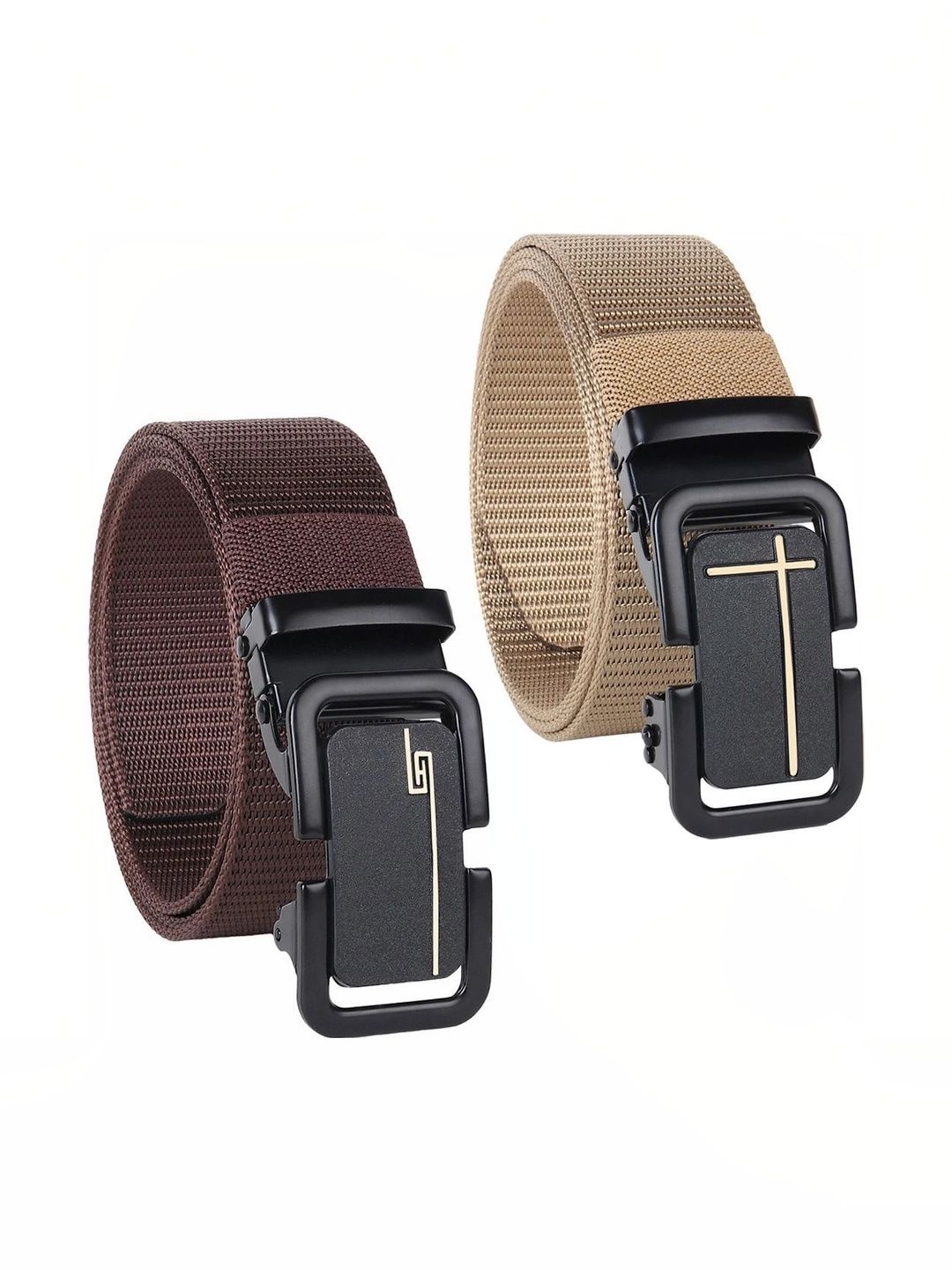 Elligator Men Textured 2 Belts-picture-54