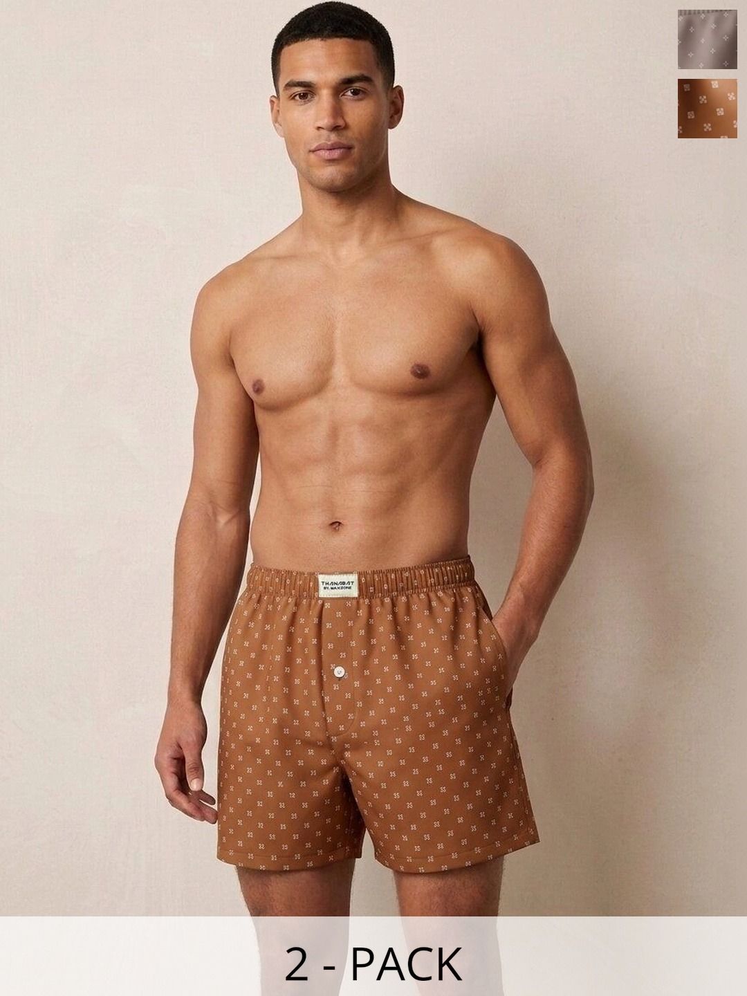 MAXZONE Pack Of 2 Printed Pure Cotton Boxers-picture-15