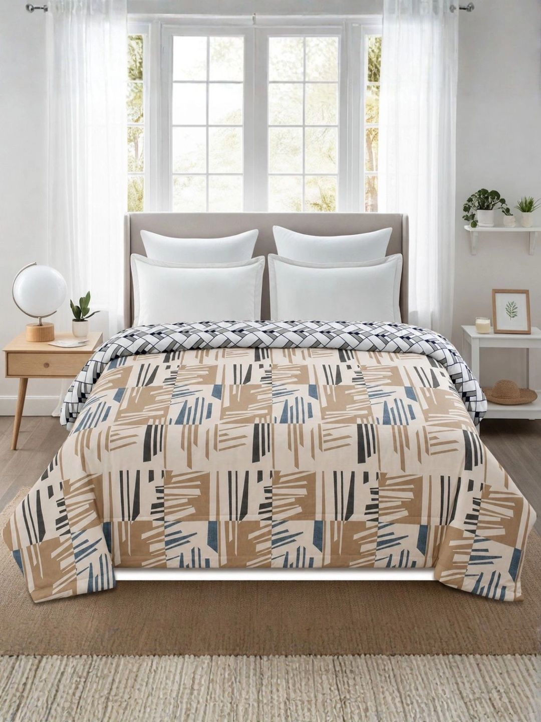 Florida Brown Microfiber Comforter-image-32