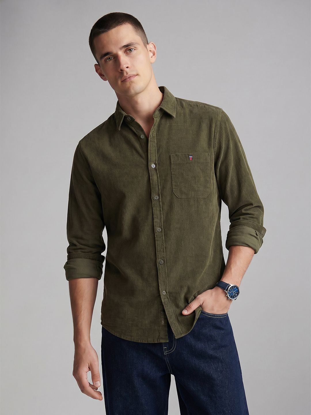 Louis Philippe Sport Men Slim Fit Casual Shirt-picture-52