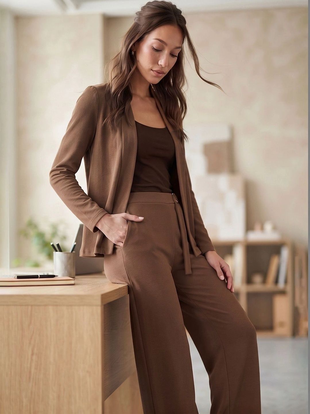 CODE by Lifestyle Women Open Front Jacket-picture-25