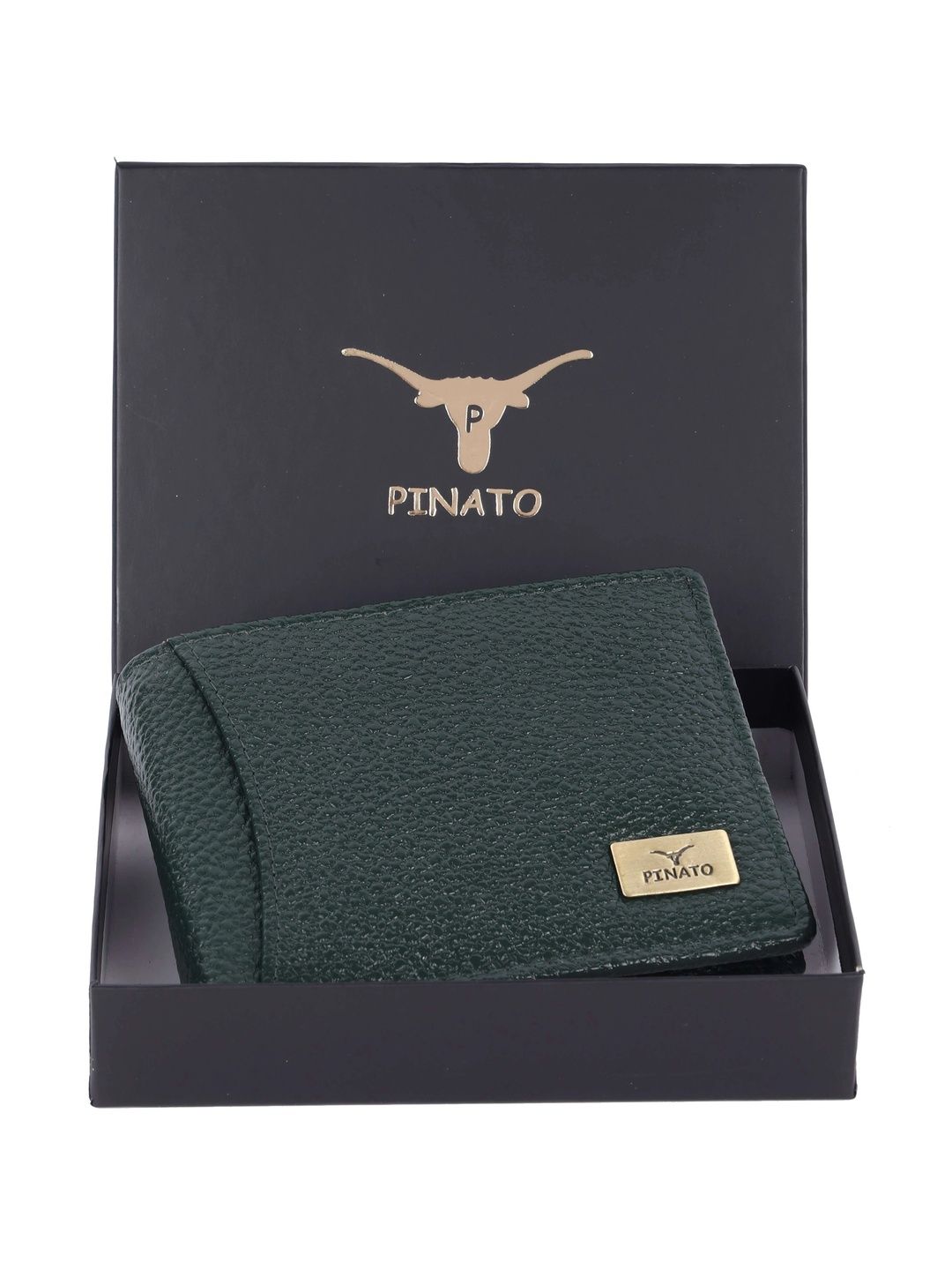 PINATO Men Textured Leather Two Fold Wallet-picture-34
