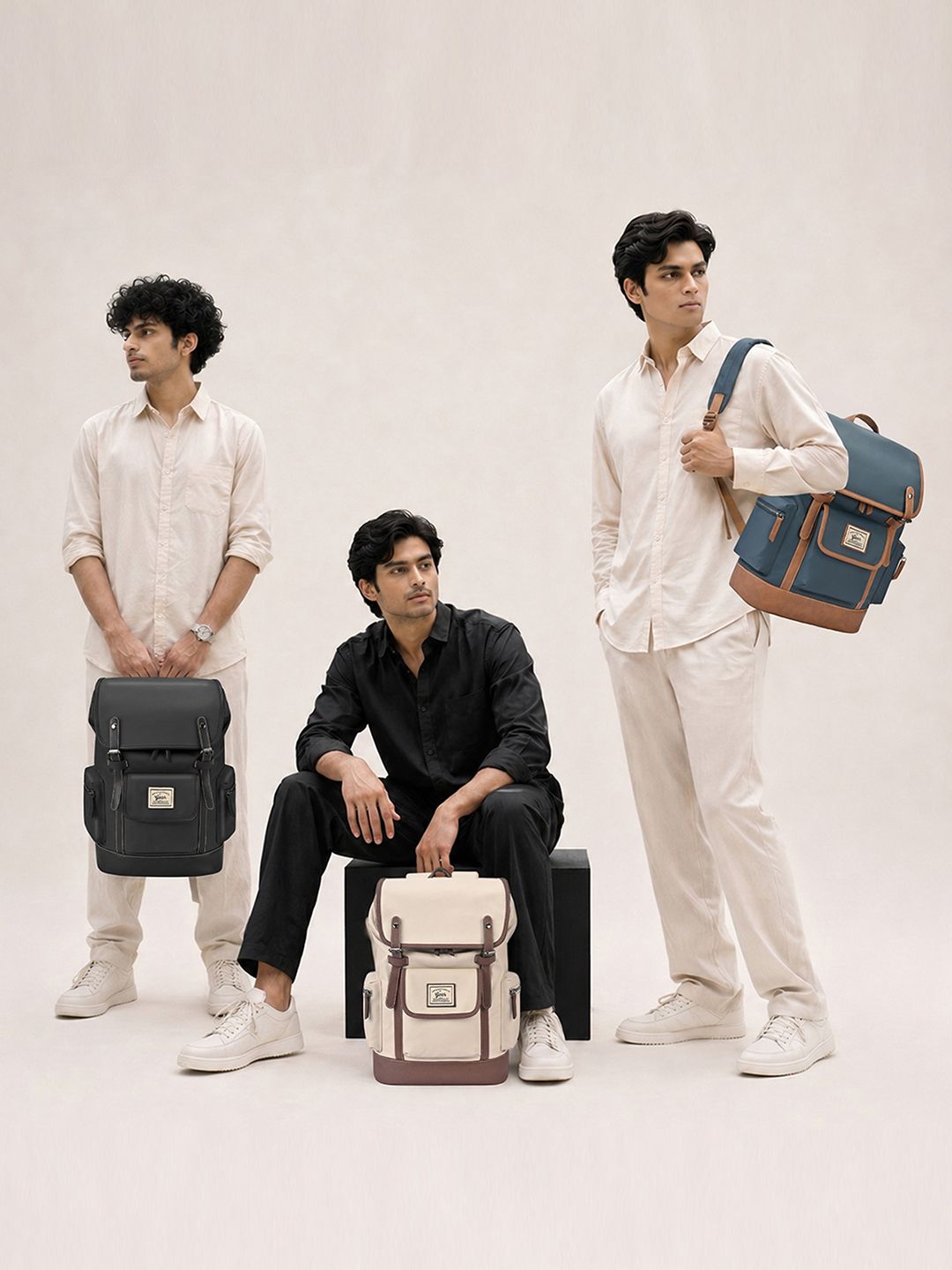 Gear Unisex Brand Logo Contrast Detail Backpack-picture-30