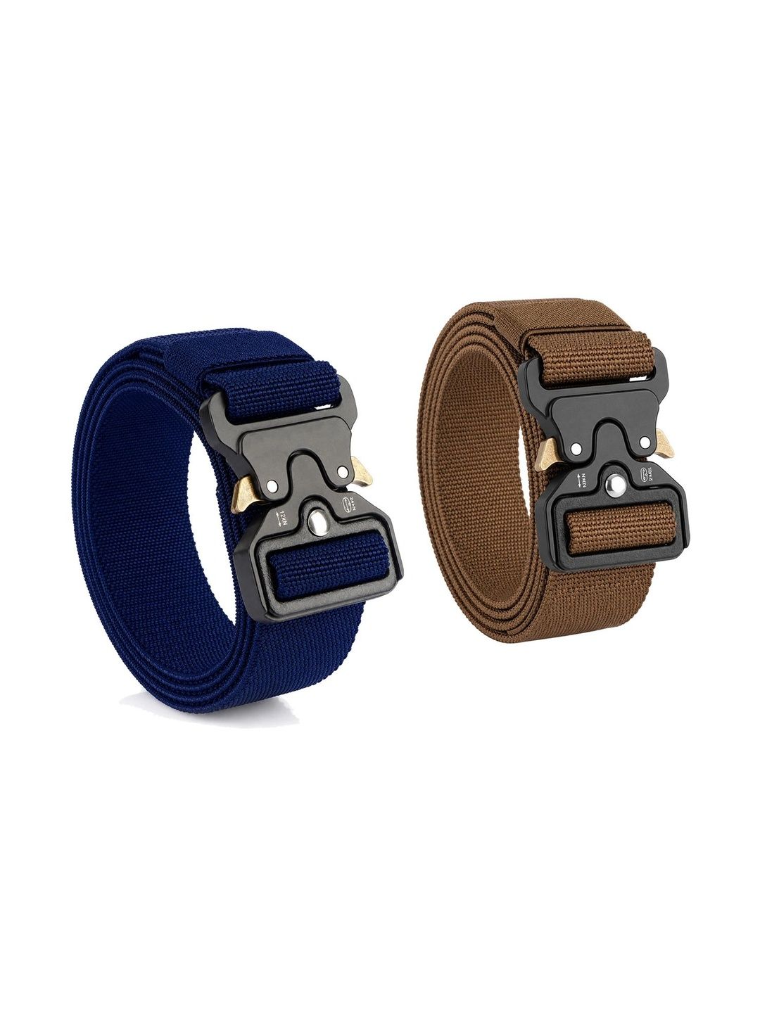 Aadikart Men Textured 2 Belt-picture-34