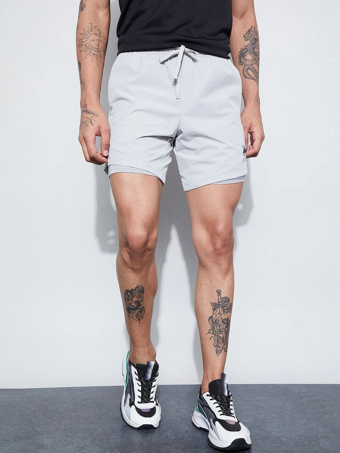 Kappa Men Training or Gym Sports Shorts-picture-36