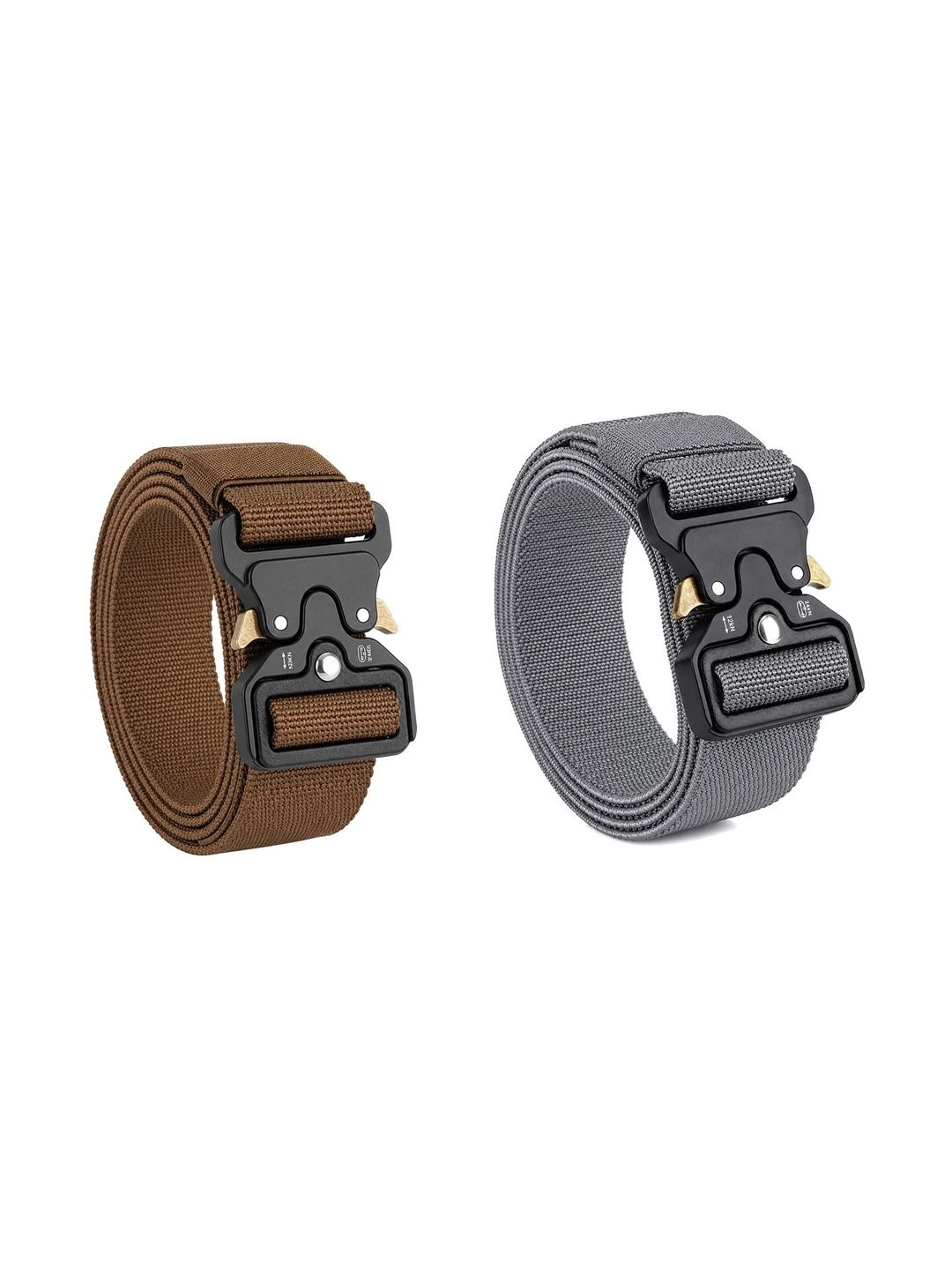 Aadikart Men Textured 2 Belt-picture-15
