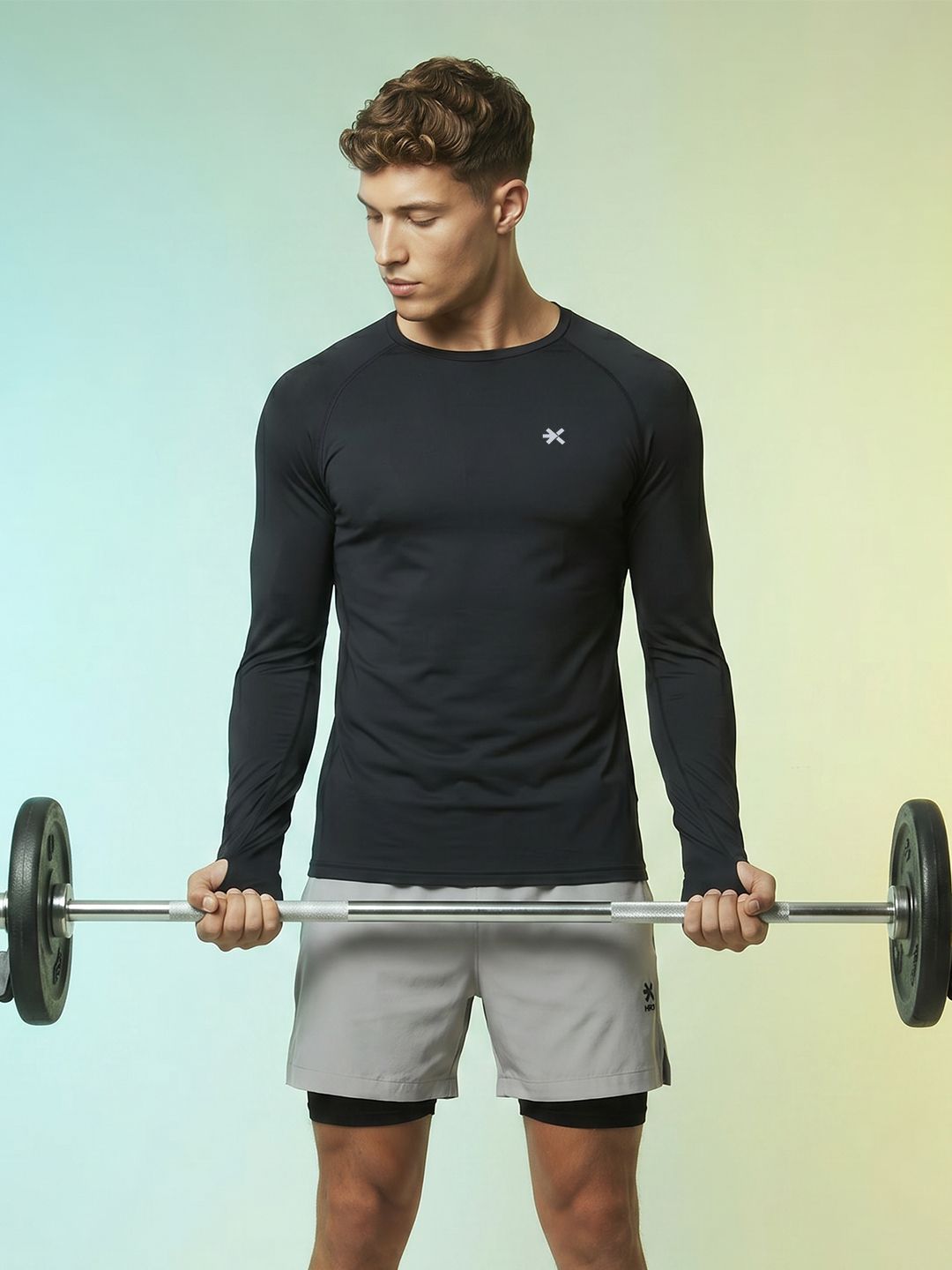 HRX by Hrithik Roshan Brand Logo Training T-shirt-picture-18