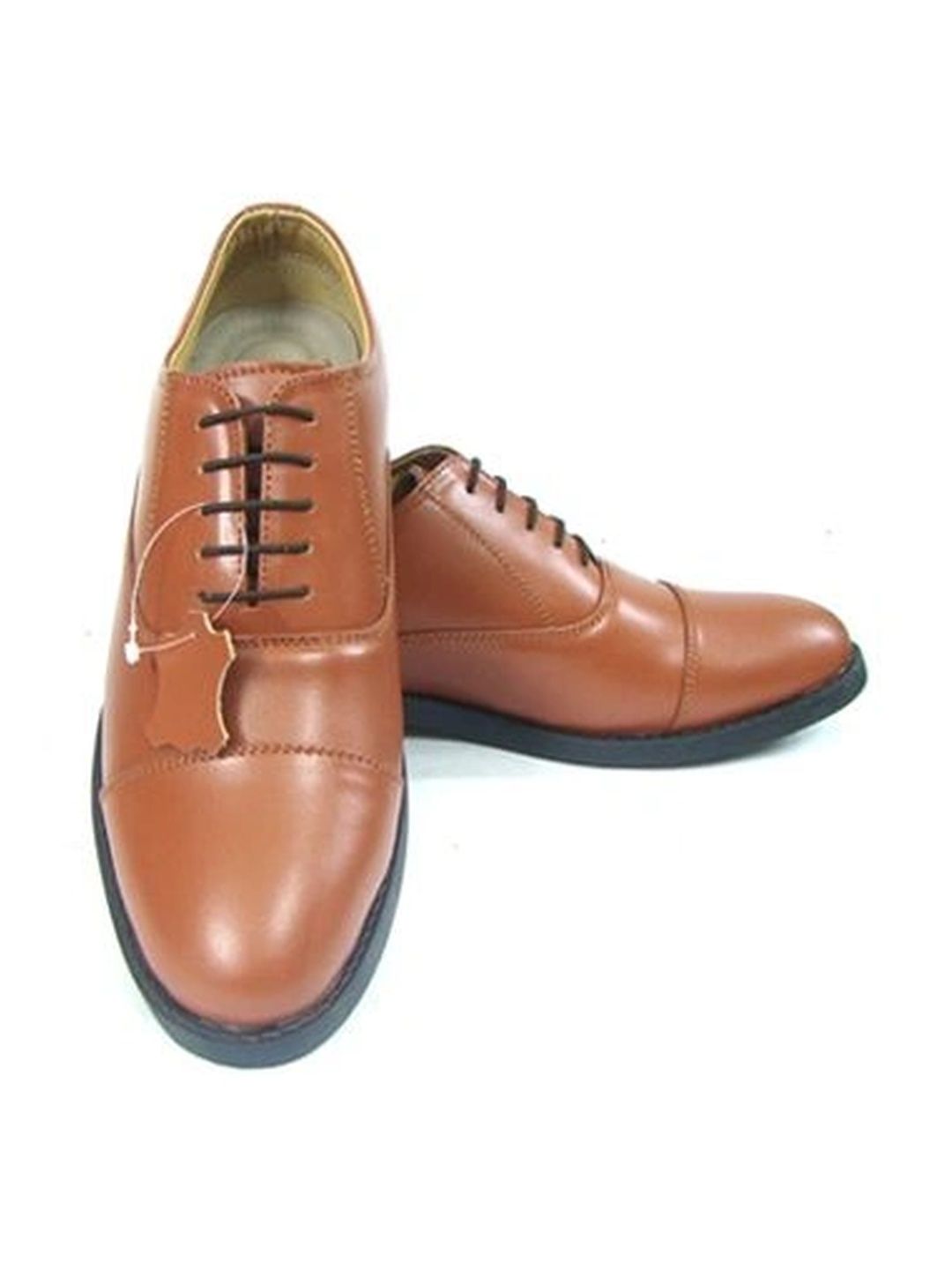 ASM Agra Shoe Mart Men Leather Round Toe Lace-Ups Oxfords Formal Shoes-image-46