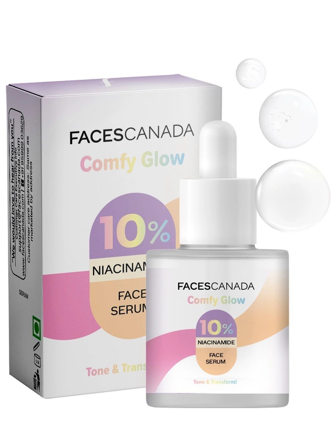 FACES CANADA Comfy Glow 10% Niacinamide Face Serum - 30 ml-image-8