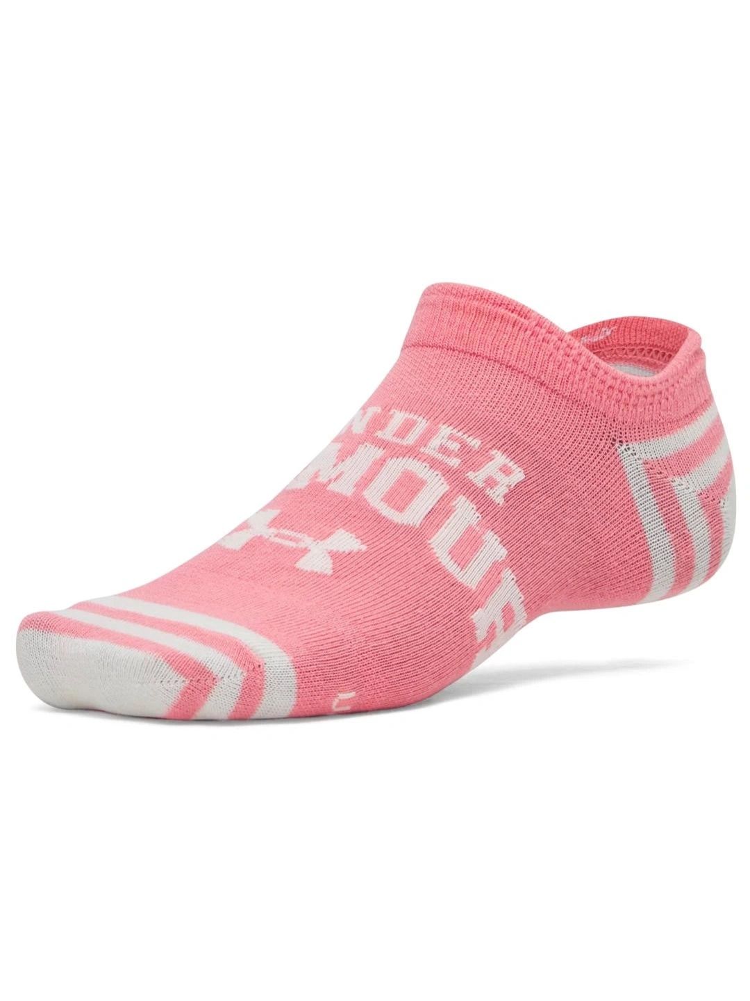 UNDER ARMOUR Unisex Pack of 6 Patterned Shoe Liners Socks-picture-14