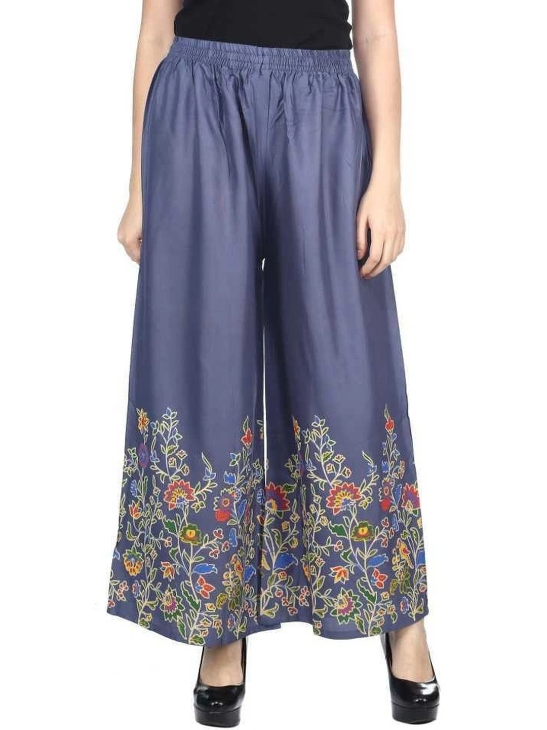 SRISARAS Women Floral Printed Palazzos-image-48