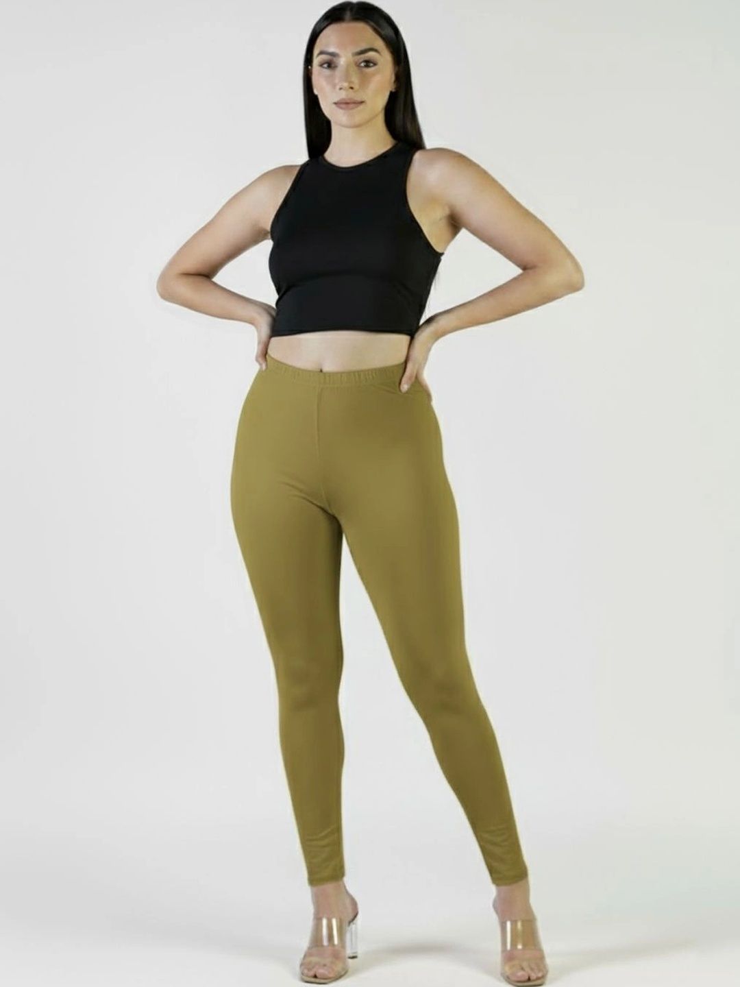 Plus Size Women Cotton Leggings-picture-15