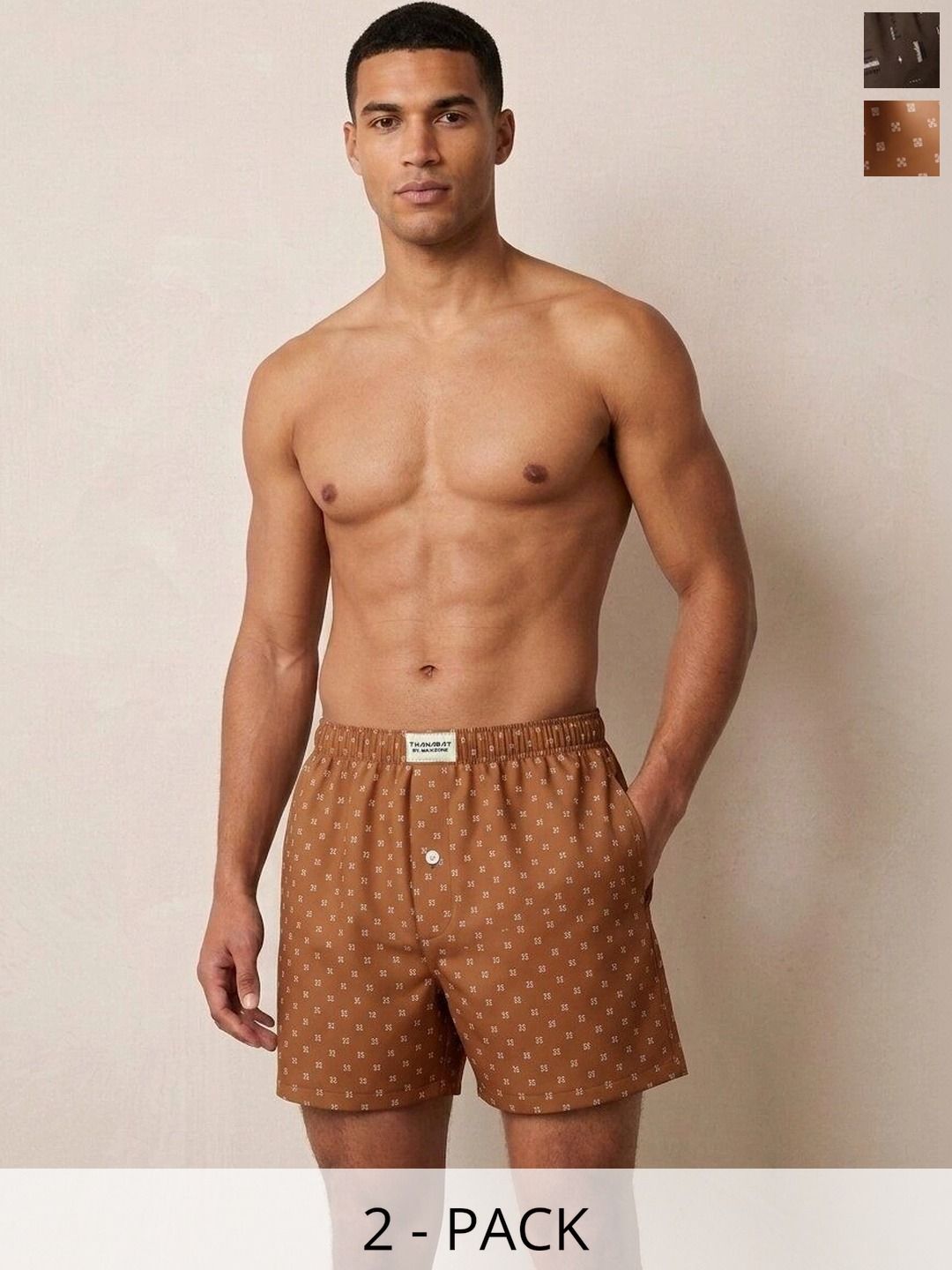 MAXZONE Pack Of 2 Printed Pure Cotton Boxers-picture-41