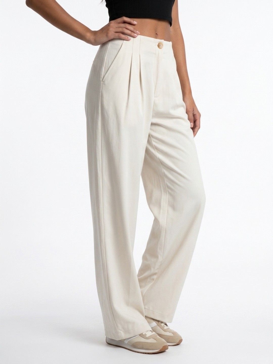 glitchez Women Pleated Trousers-picture-37