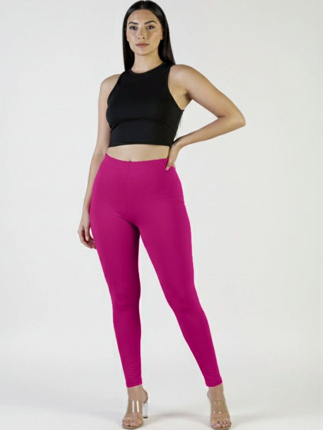 Plus Size Women Cotton Leggings-picture-7